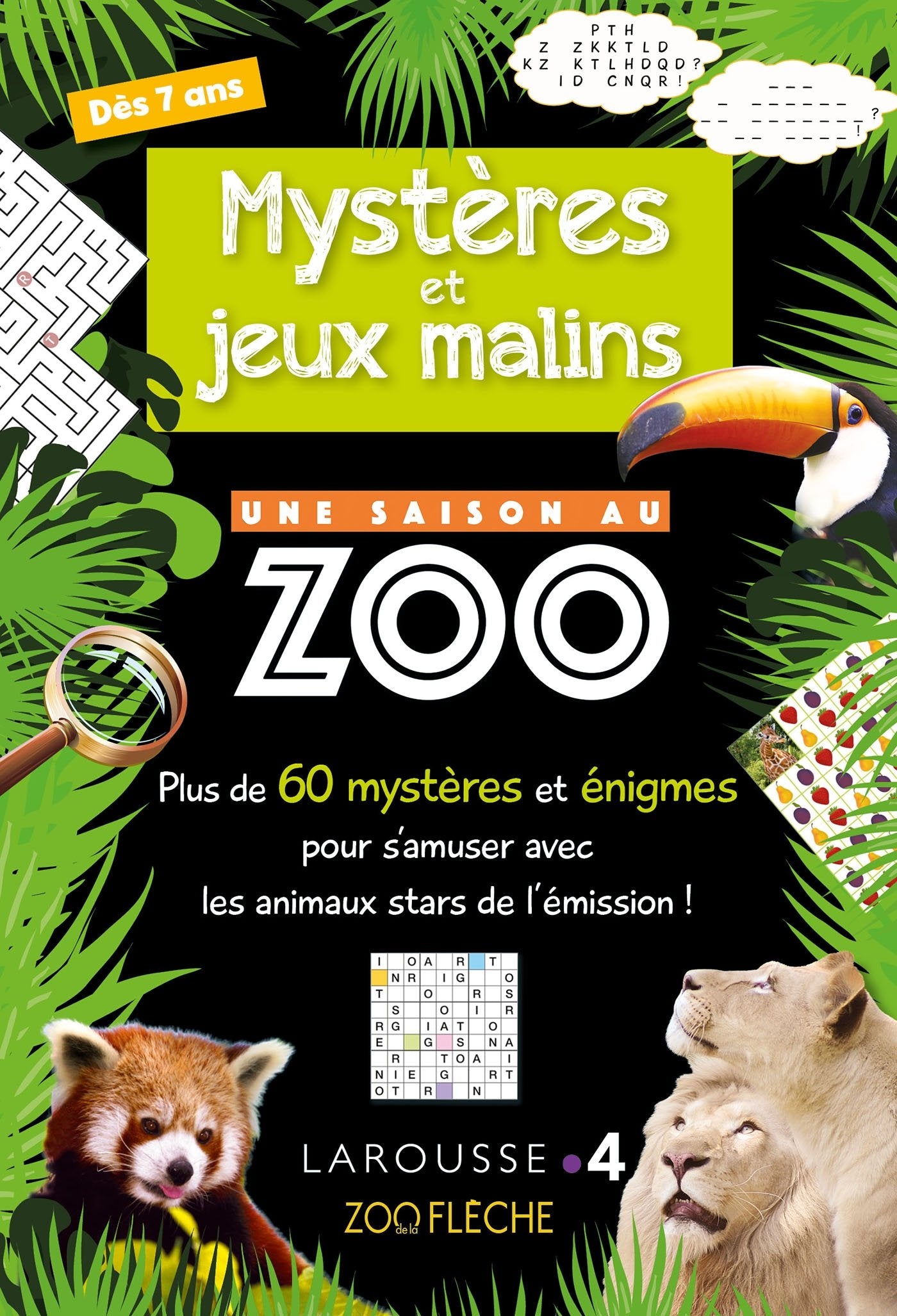 Mystères et jeux malins UNE SAISON AU ZOO Professional & Reference Books