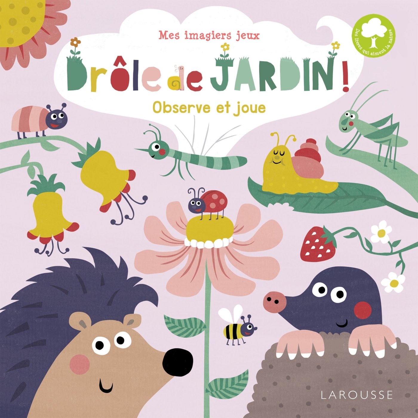 Les imagiers-jeux : Drôle de jardin: Observe et joue Parents & Children