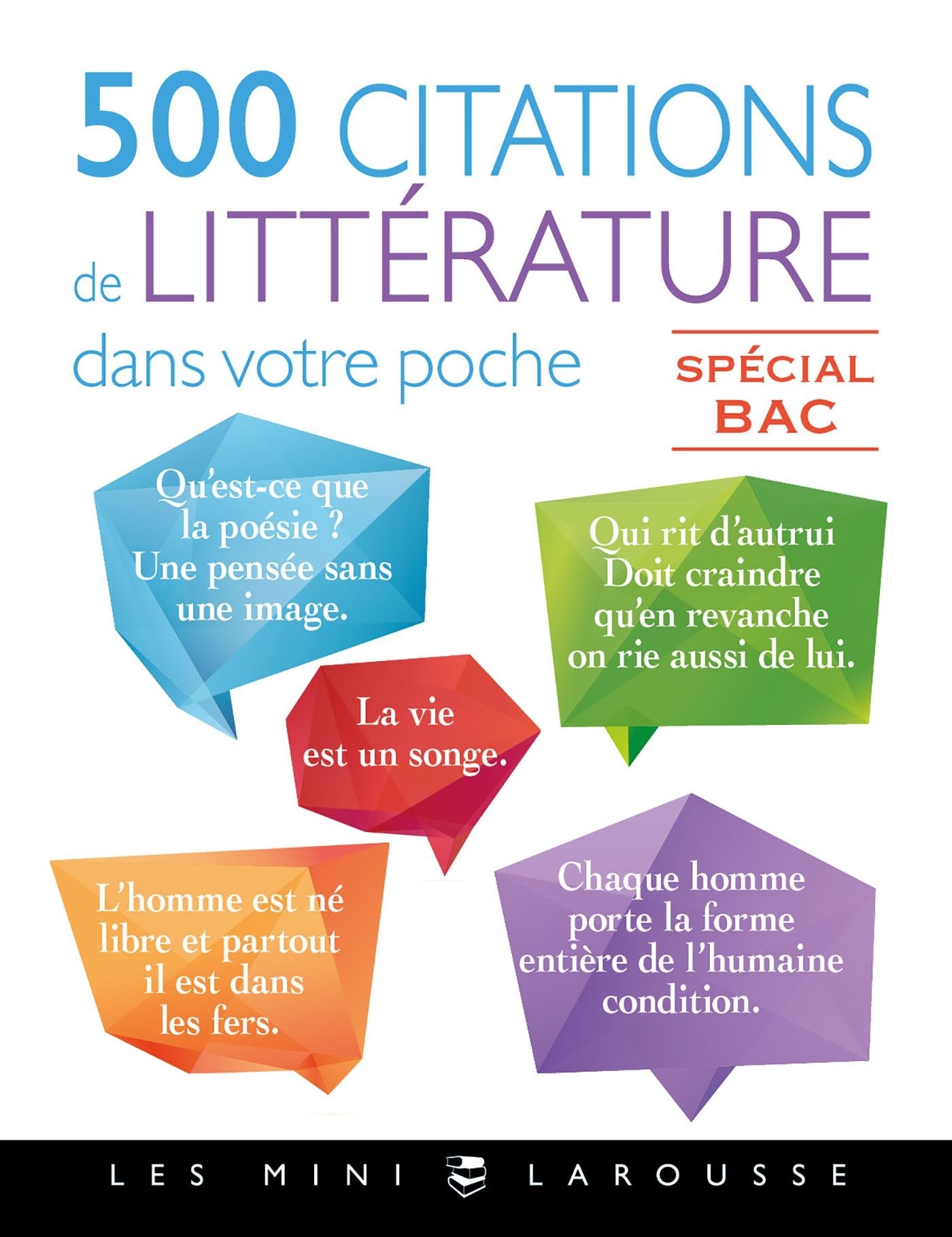 500 citations de français dans votre poche book