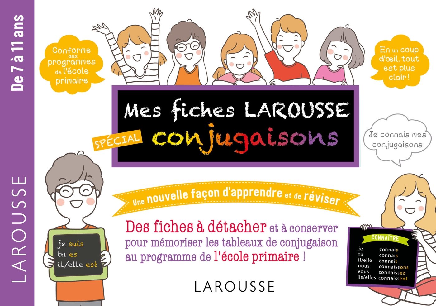 Mes fiches Larousse, spéciales Conjugaisons Non-fiction