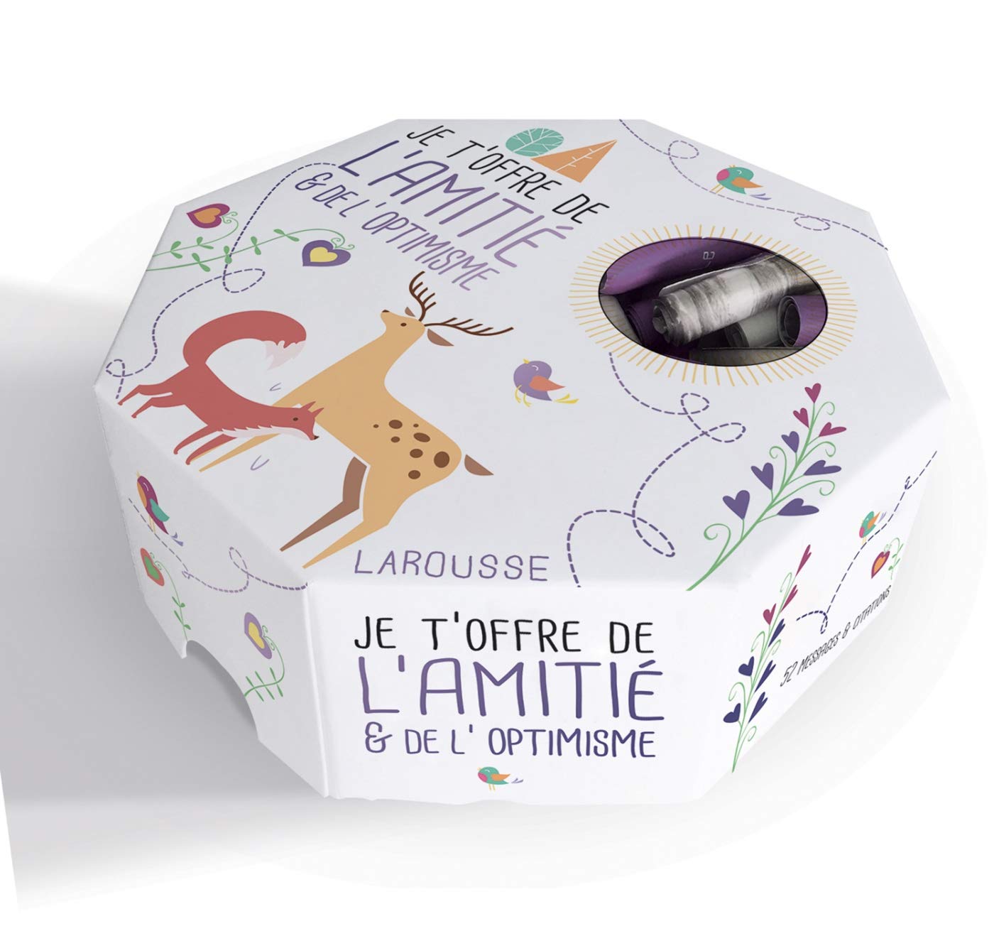 Je t'offre de l'amitié et de l'optimisme: 52 messages et citations Psychology