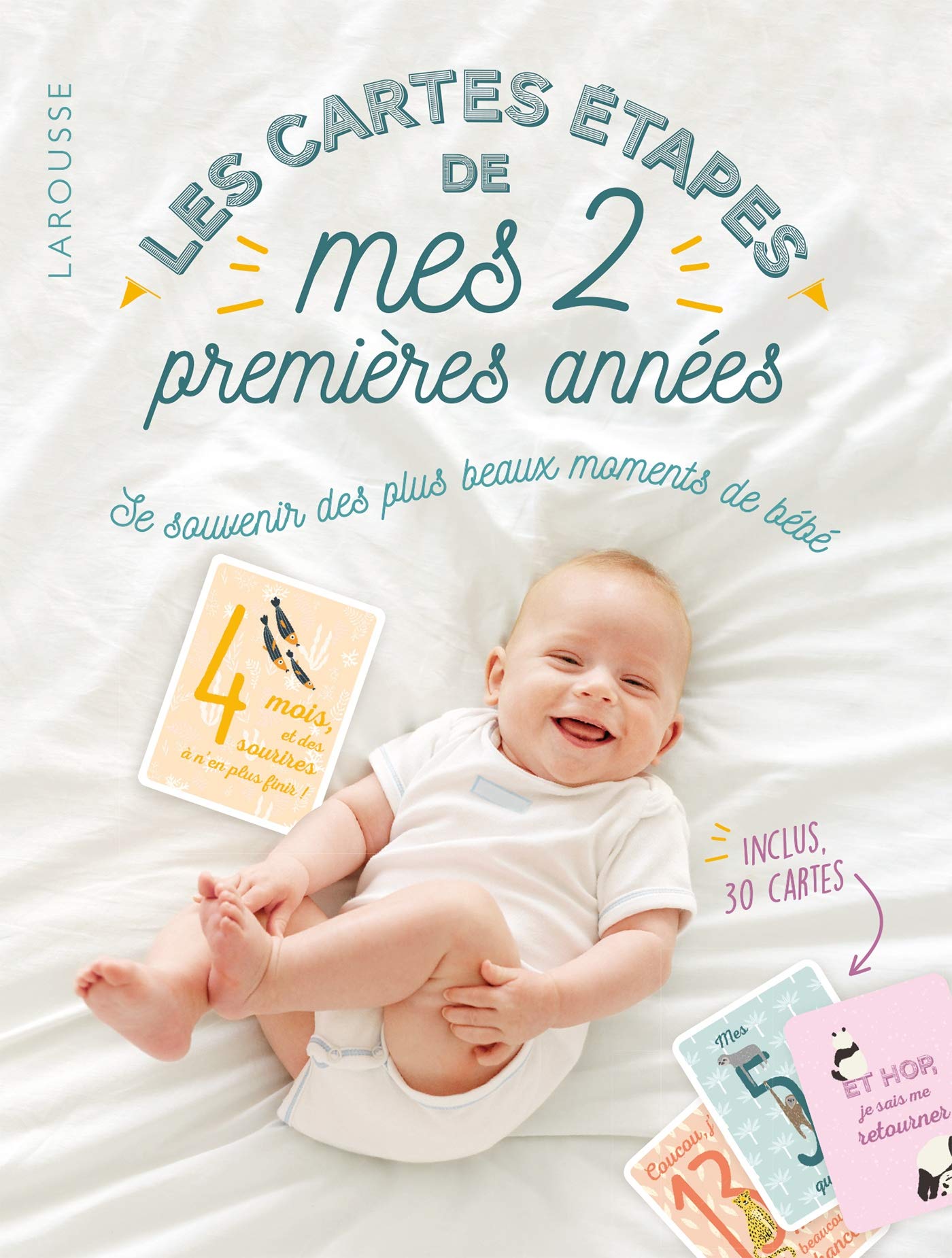 Les cartes étapes de mes 2 premières années book