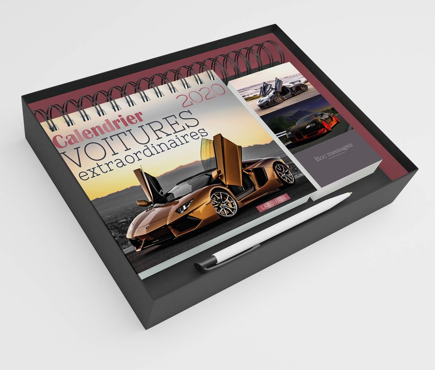 Calendrier Voitures 2020 (2019): Avec un stylo et un bloc-messages Leisure, Home & Garden