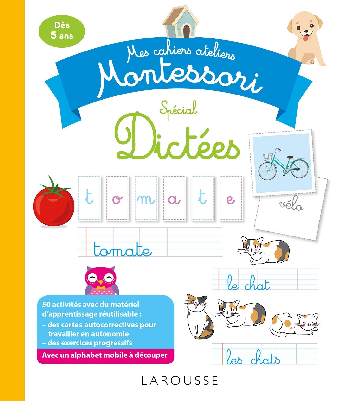 Mon cahier-atelier Montessori de dictées book
