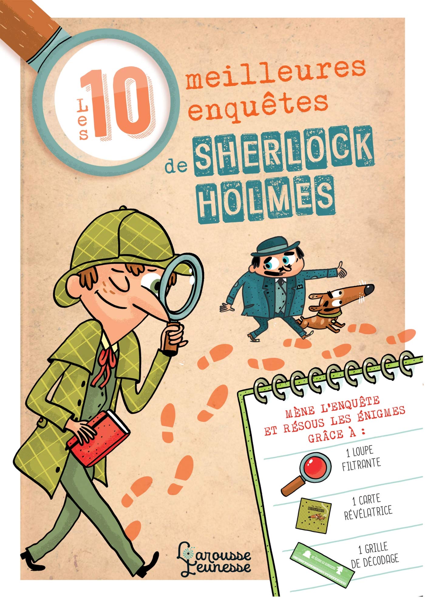 Les 10 meilleures enquêtes de Sherlock Holmes Tiptoi & Games