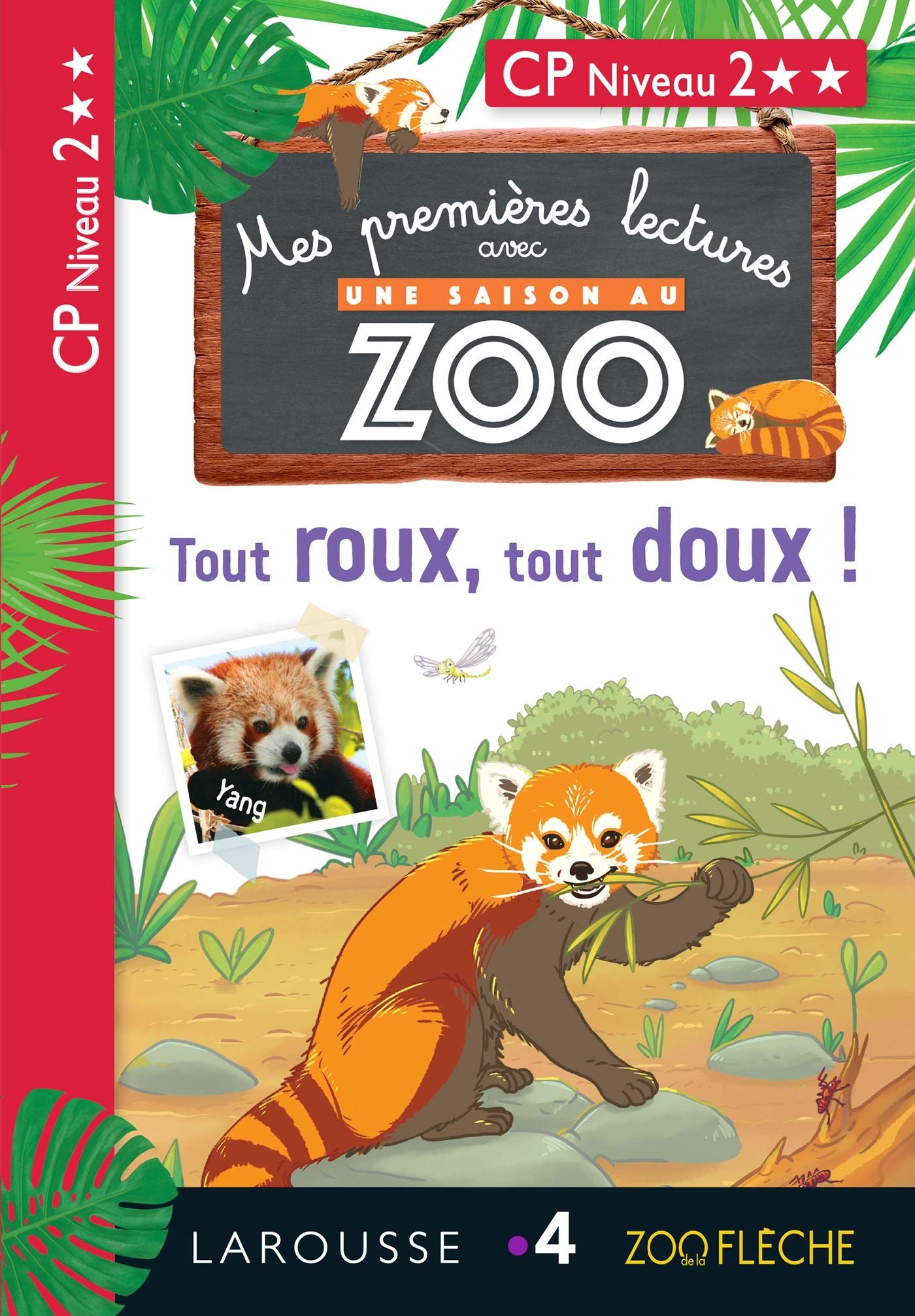 1ères lectures UNE SAISON AU ZOO - Tout roux, tout doux !: CP Niveau 2 Non-fiction