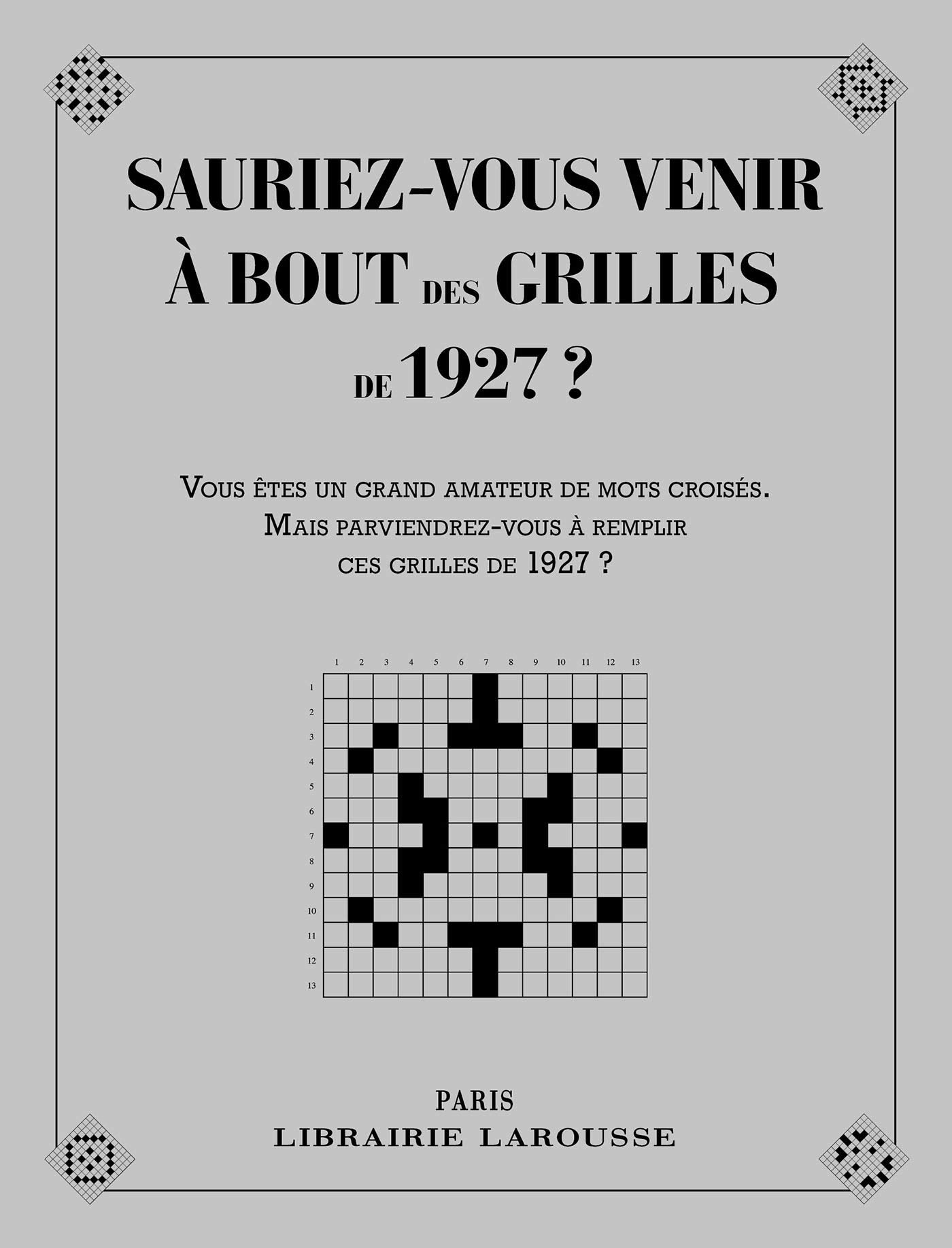 Sauriez-vous venir à bout des mots croisés de 1927 ? Leisure, Home & Garden