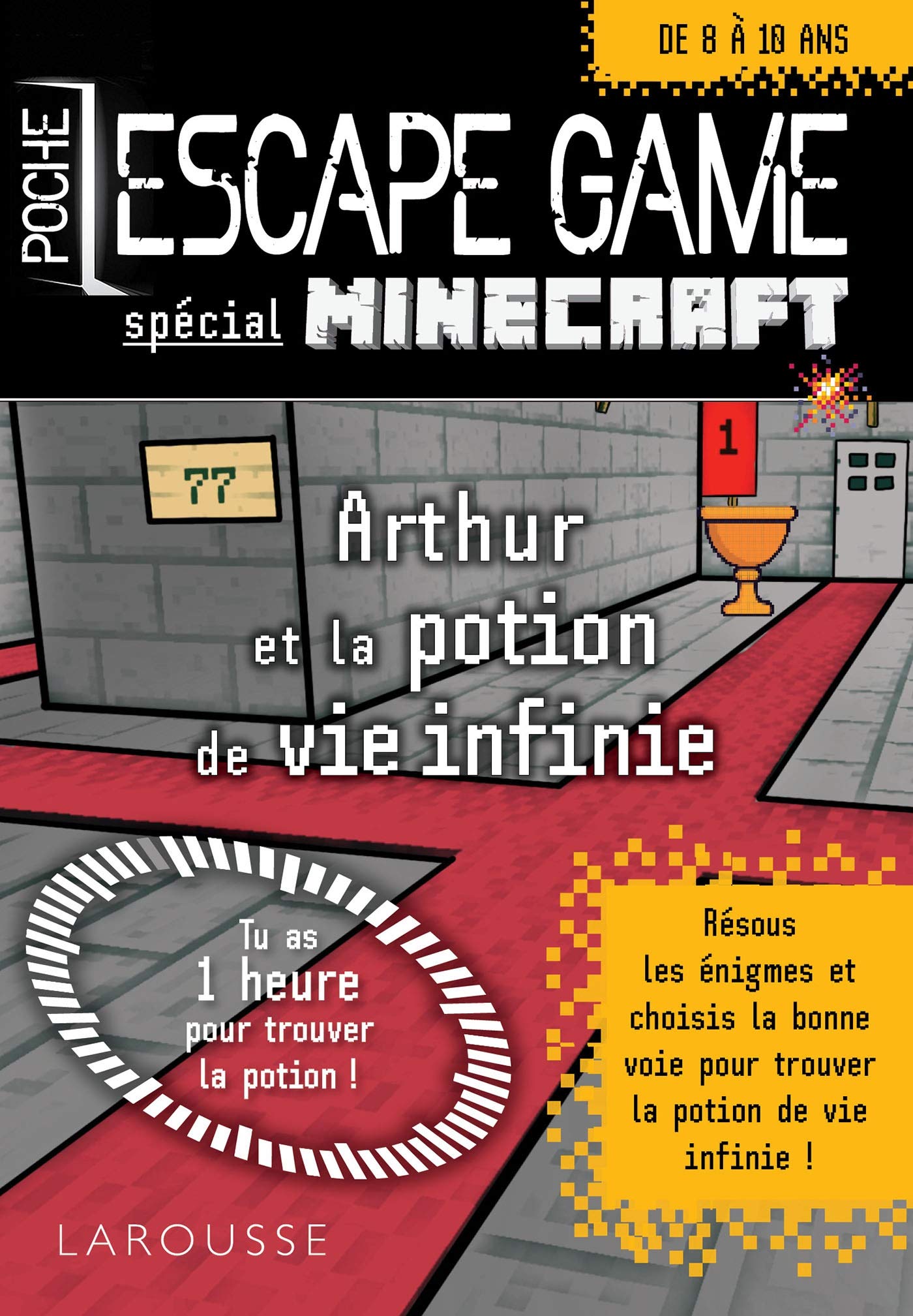 Escape game de poche sp Minecraft - La potion de vie éternelle book