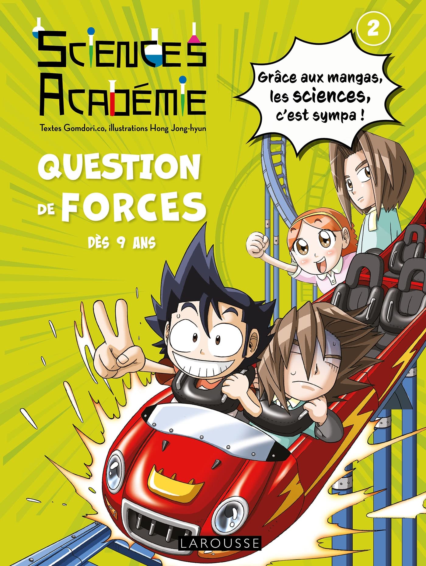 Sciences Académie en manga - Question de forces book