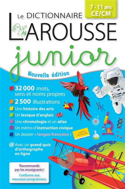 Product Image: Le dictionnaire Larousse junior, 7-11 ans, CE-CM