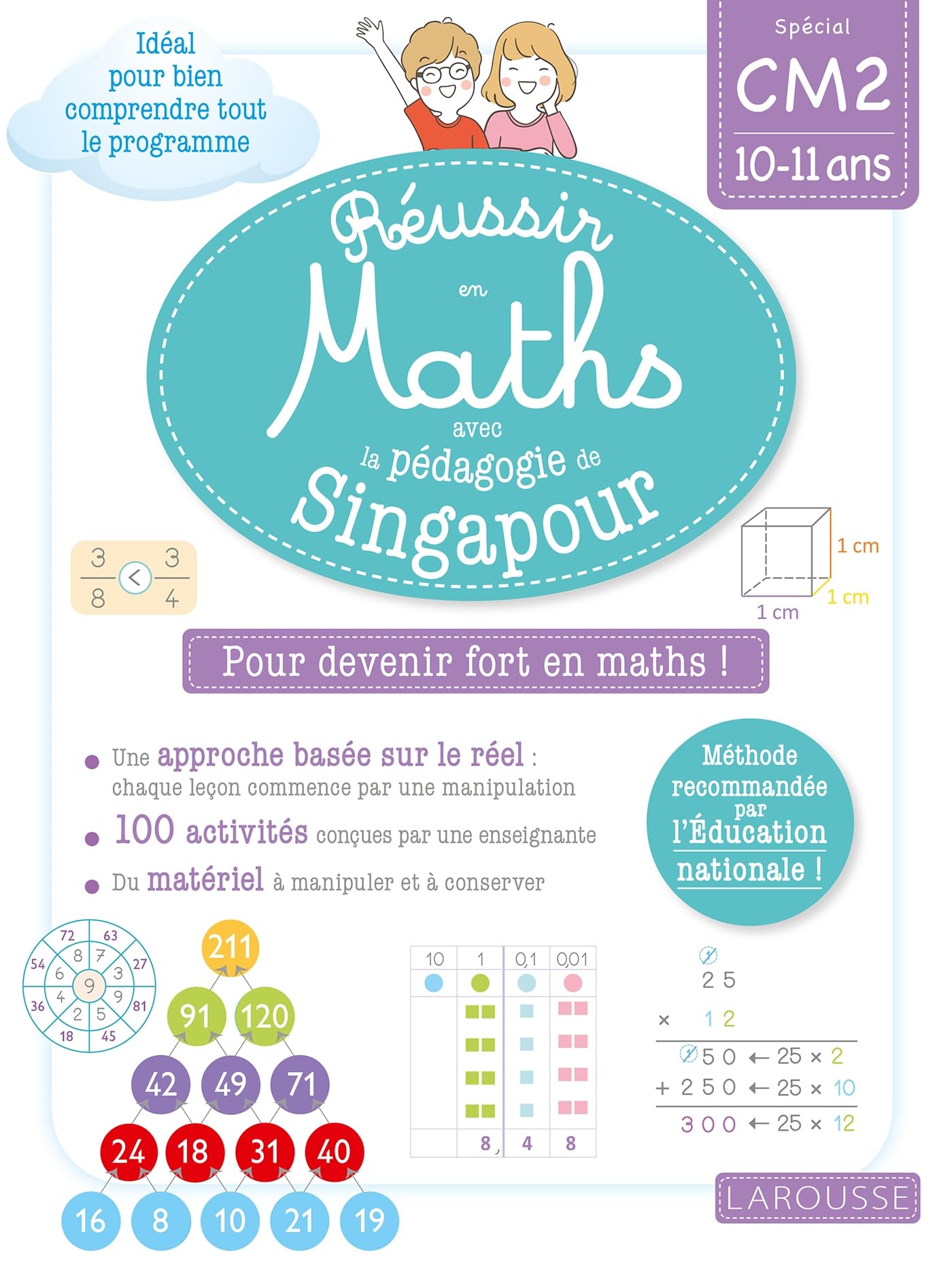 Réussir en maths avec Singapour CM2: Spécial CM2 10-11 ans Professional & Reference Books