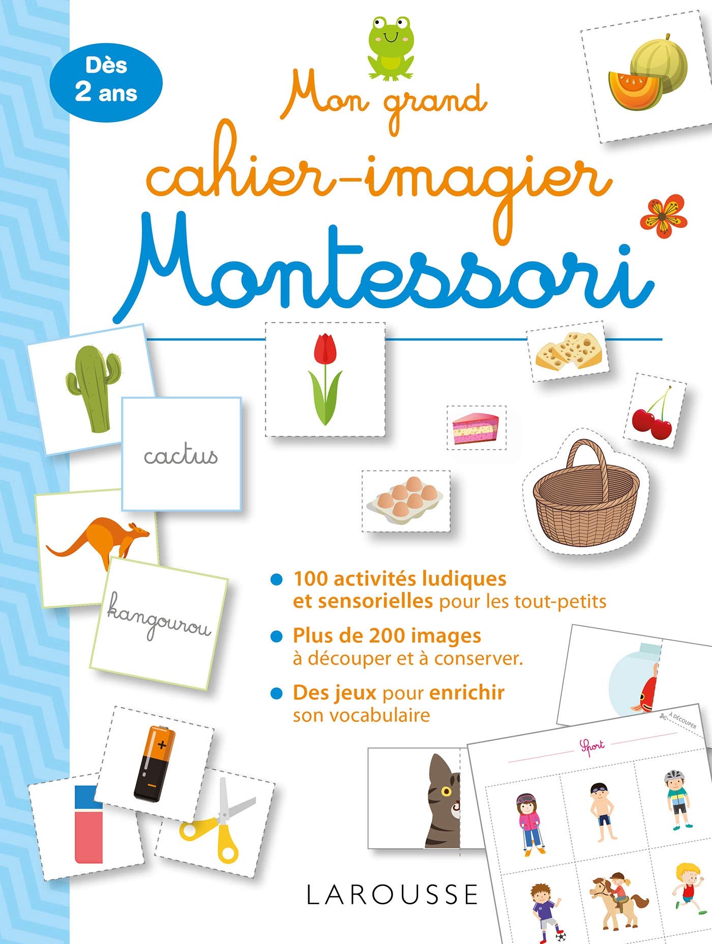 Mon grand cahier Montessori des premiers mots Non-fiction