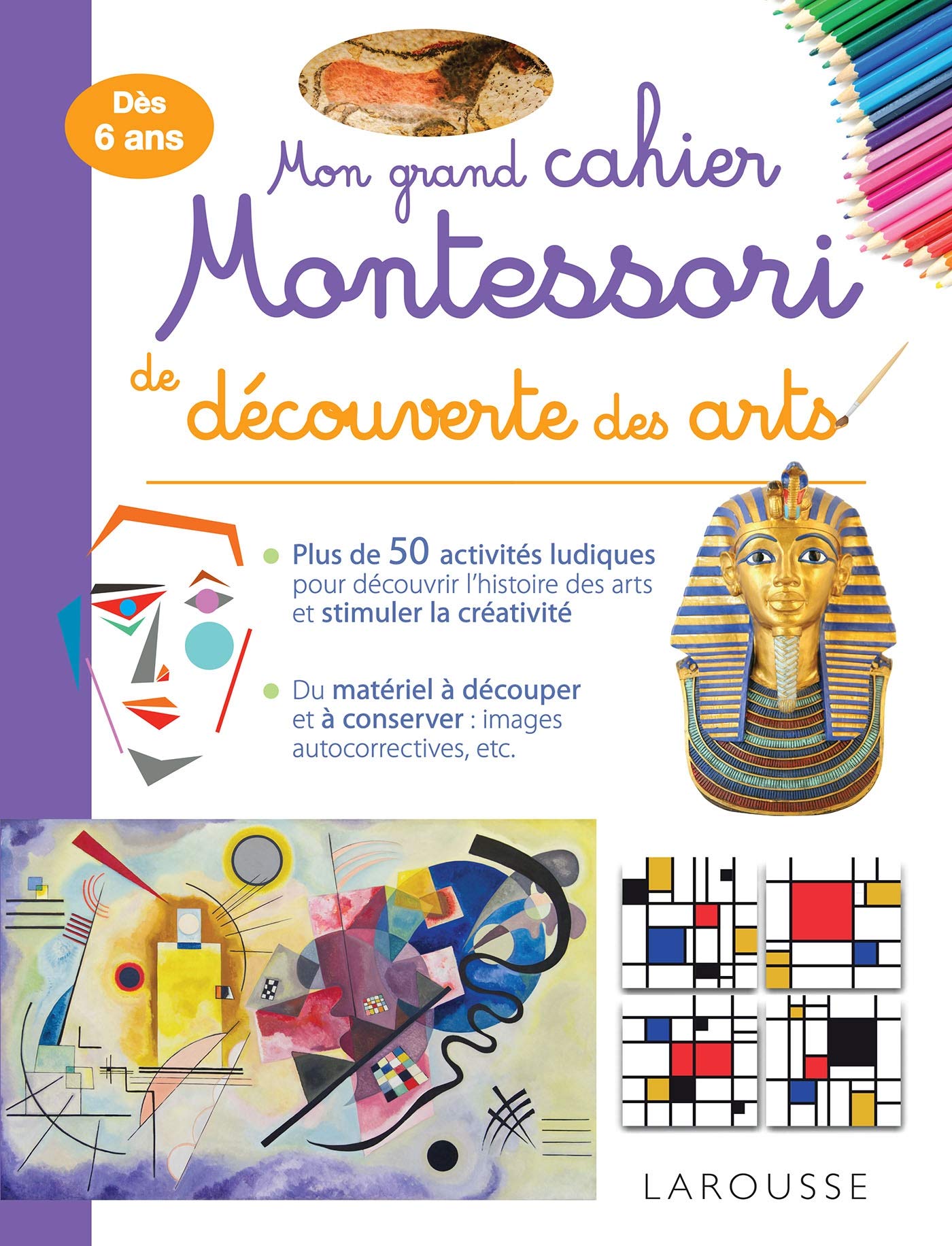Mon grand cahier Montessori de découverte des arts Professional & Reference Books