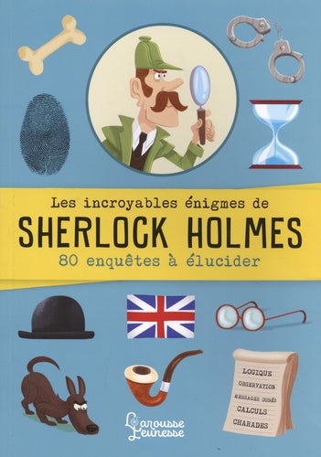 Les incroyables énigmes de Sherlock Holmes : 80 enquêtes à élucider Tiptoi & Games