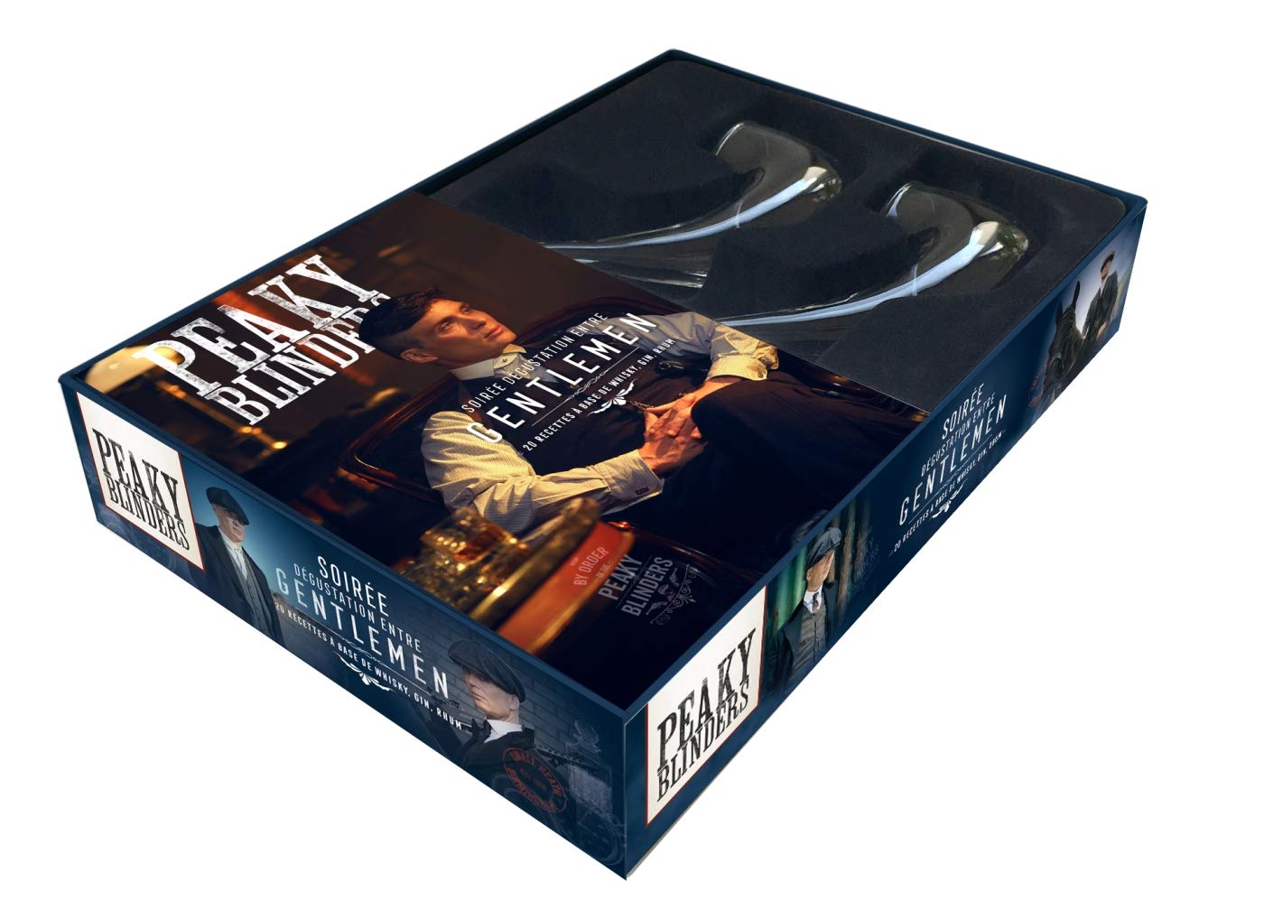 Les pipes à alcool Peaky Blinders: Le livre de recettes à base de whisky, gin et rhum avec 2 pipes à alcool Leisure, Home & Garden