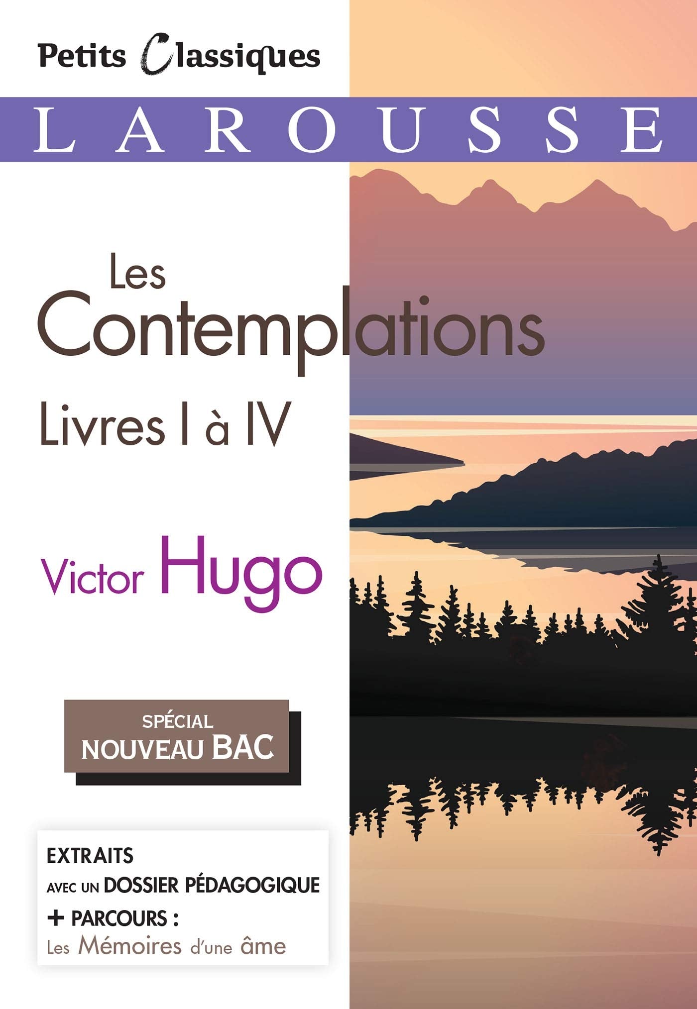 Les Contemplations, livres 1 à 4 (Spécial Bac) book