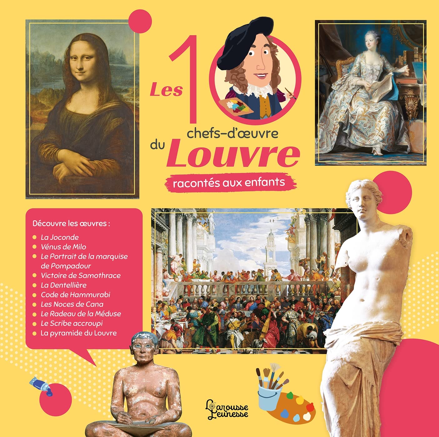Les 10 chefs-d'oeuvre du Louvre racontés aux enfants book