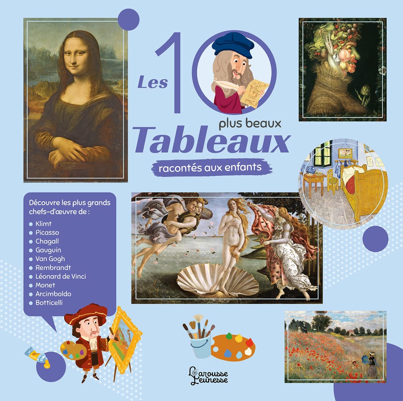 Les 10 plus beaux tableaux racontés aux enfants book