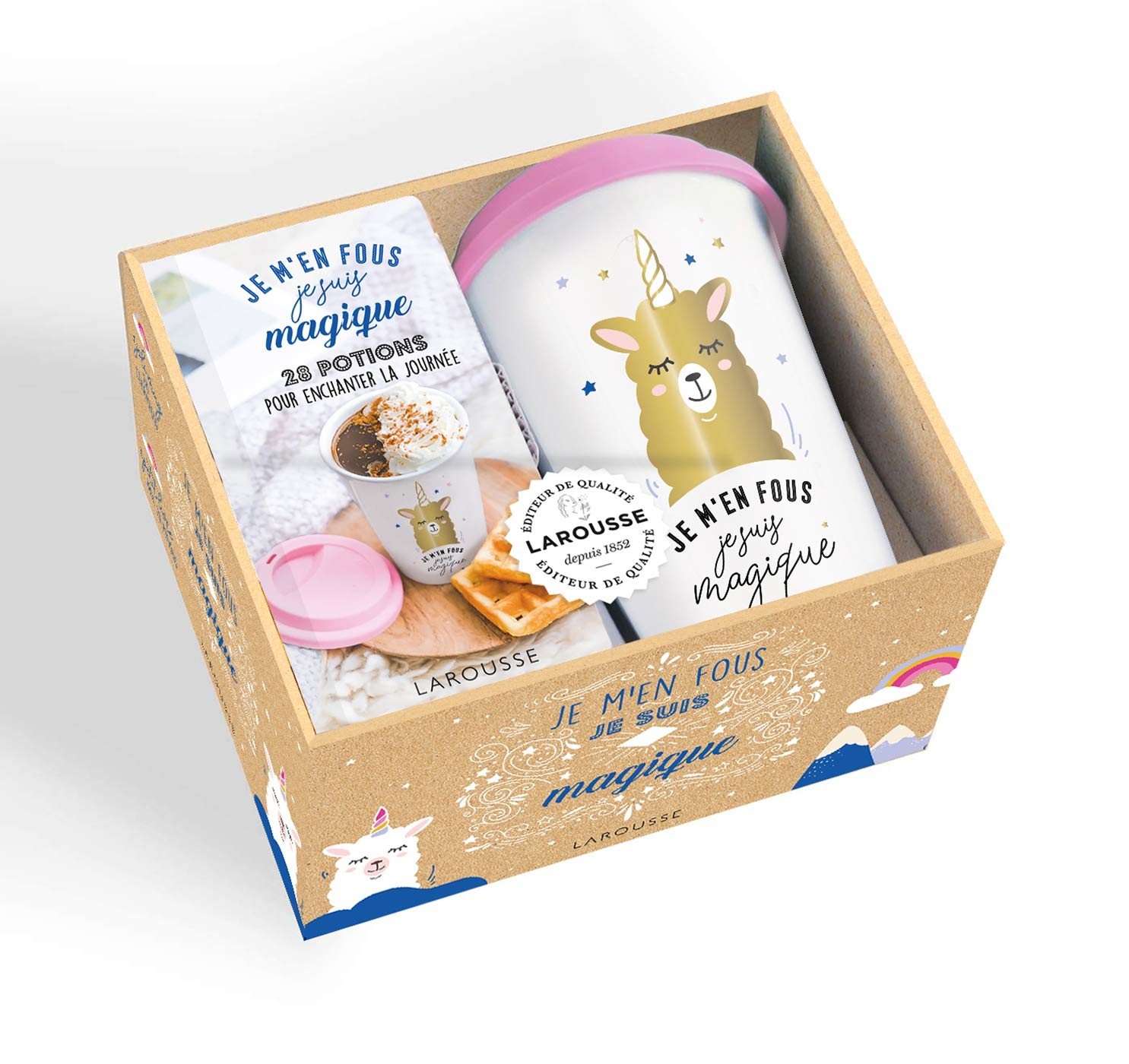 Mug Je m'en fous, je suis magique book