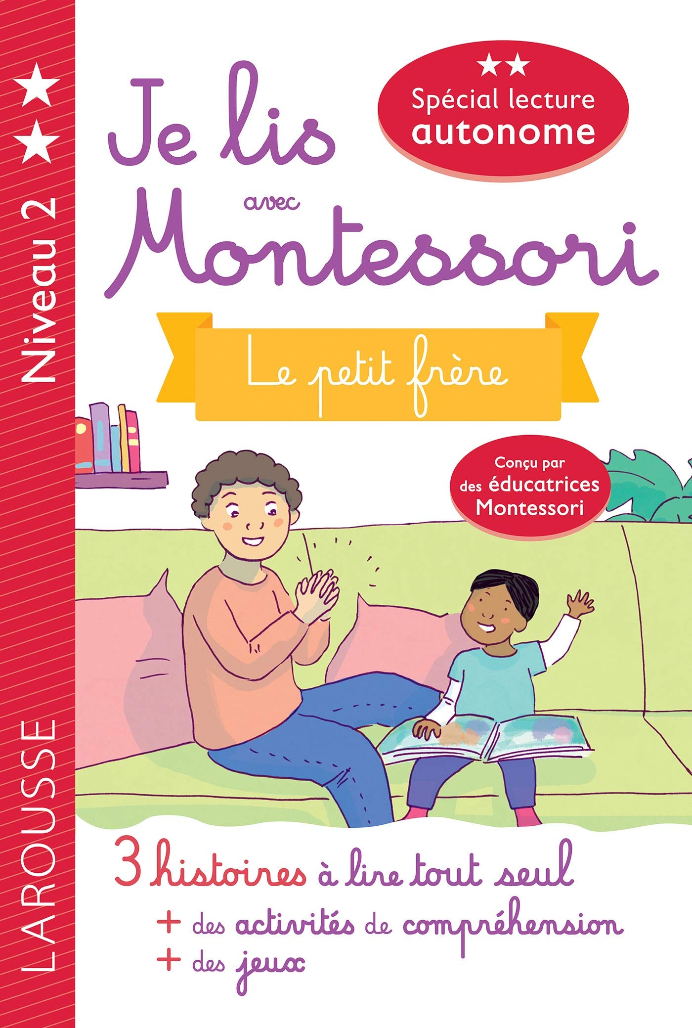 Je lis avec Montessori - Le petit frère book