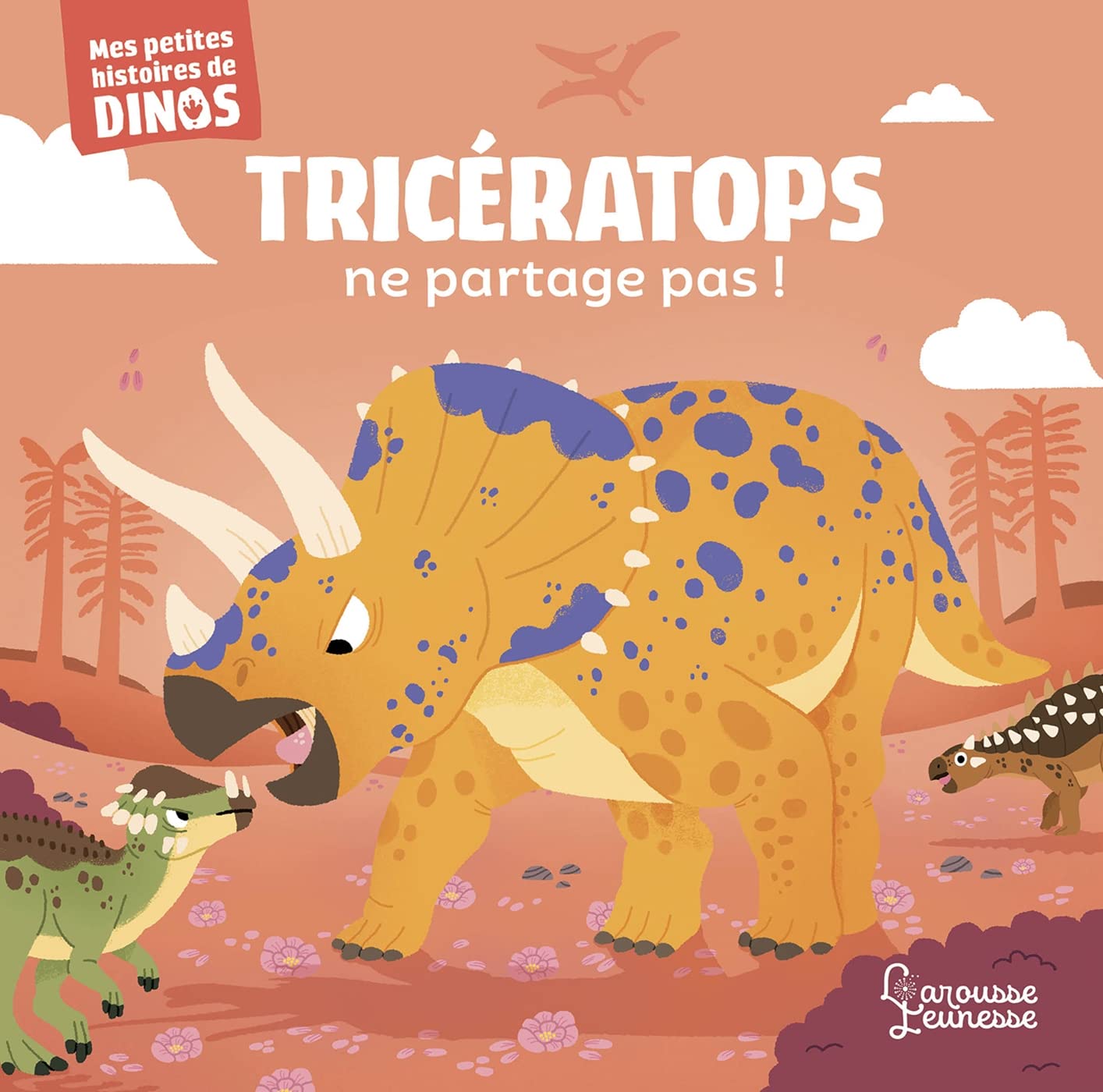Tricératops ne partage pas !: Mes petites histoires de dinos book
