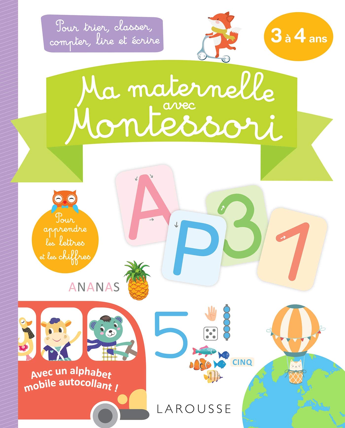 Ma maternelle avec MONTESSORI, 3-4 ans book