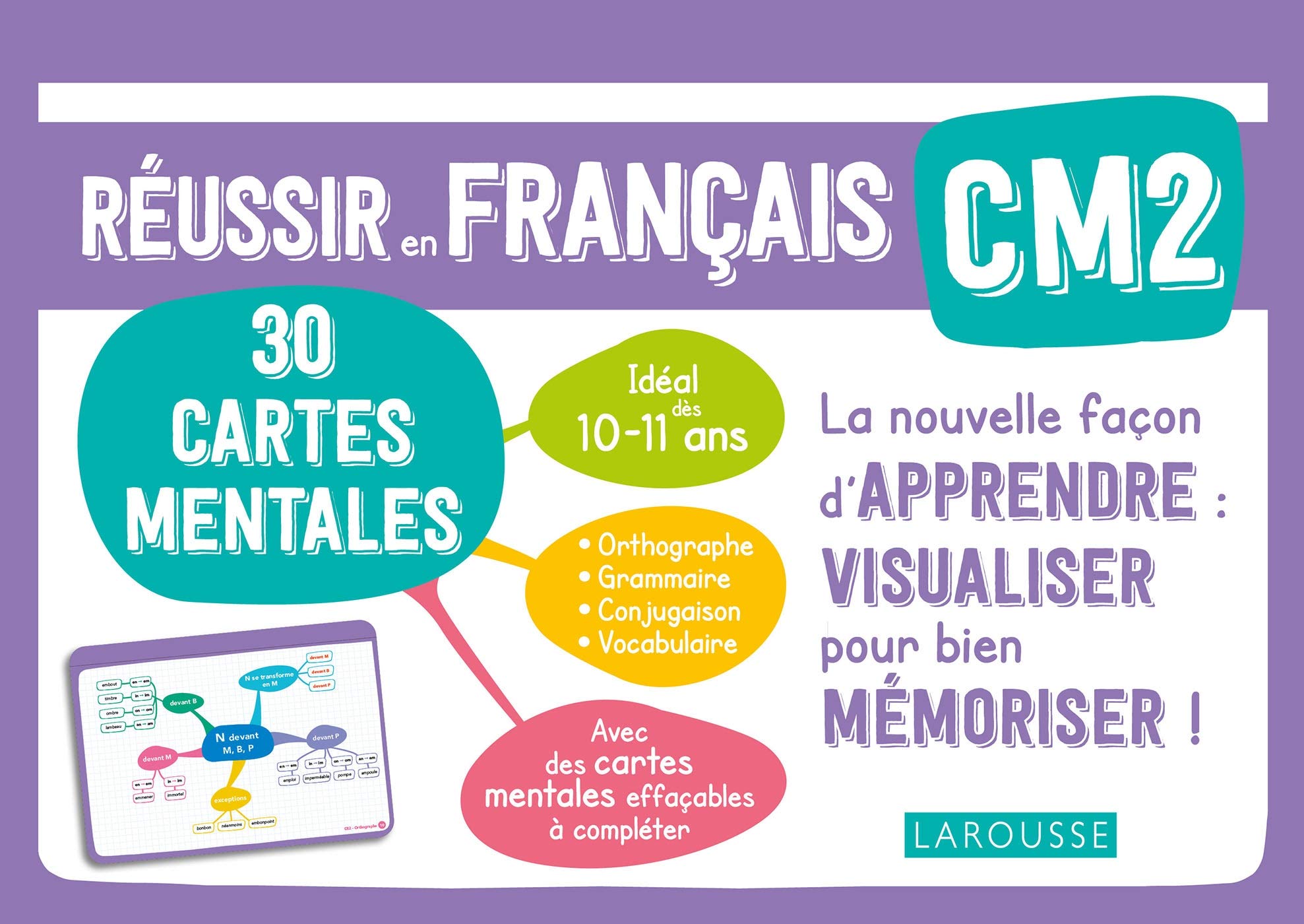 Cartes mentales Français CM2 book