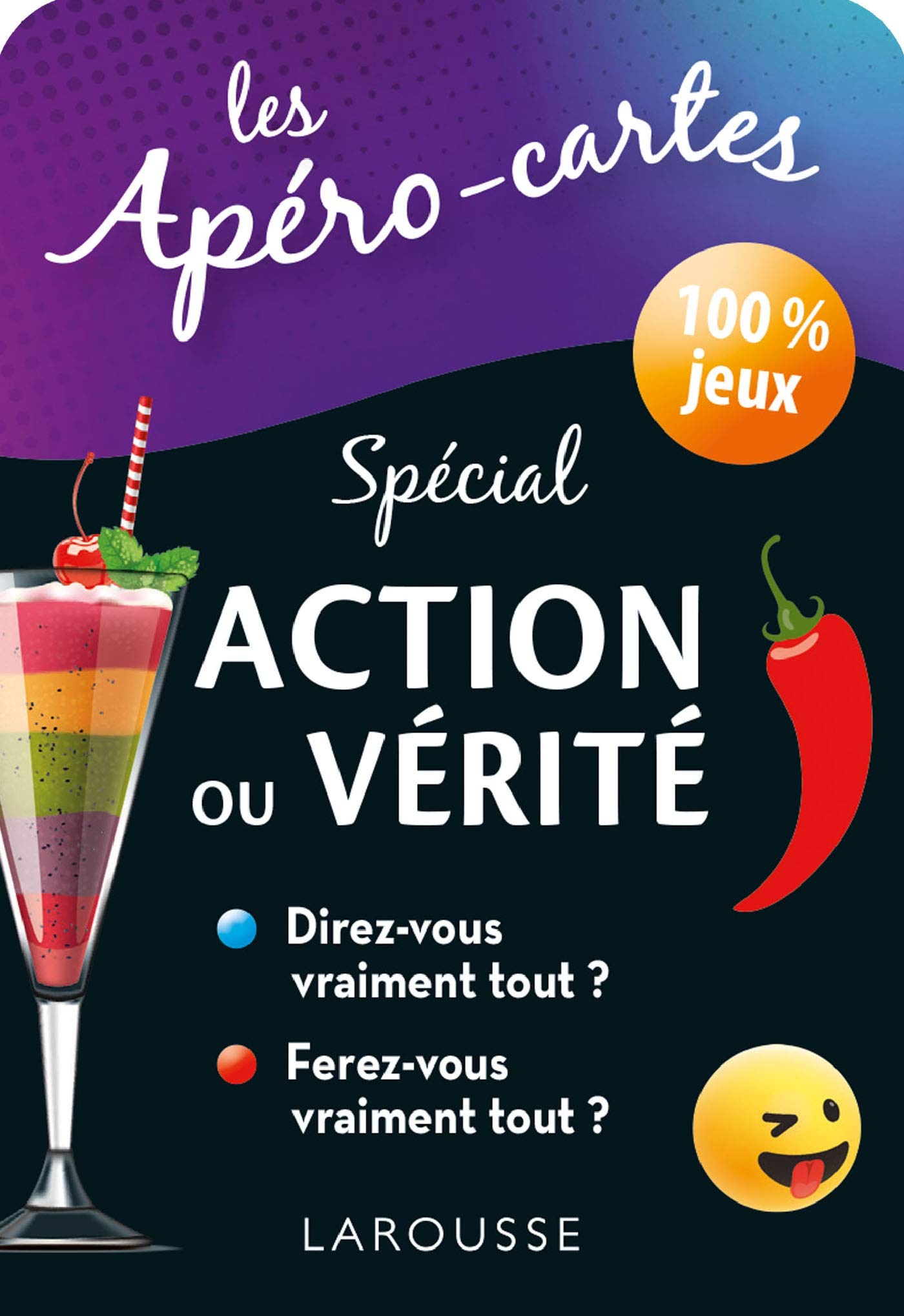 Apéro-cartes, Actions ou vérités ou chiche: 100 % jeux Leisure, Home & Garden
