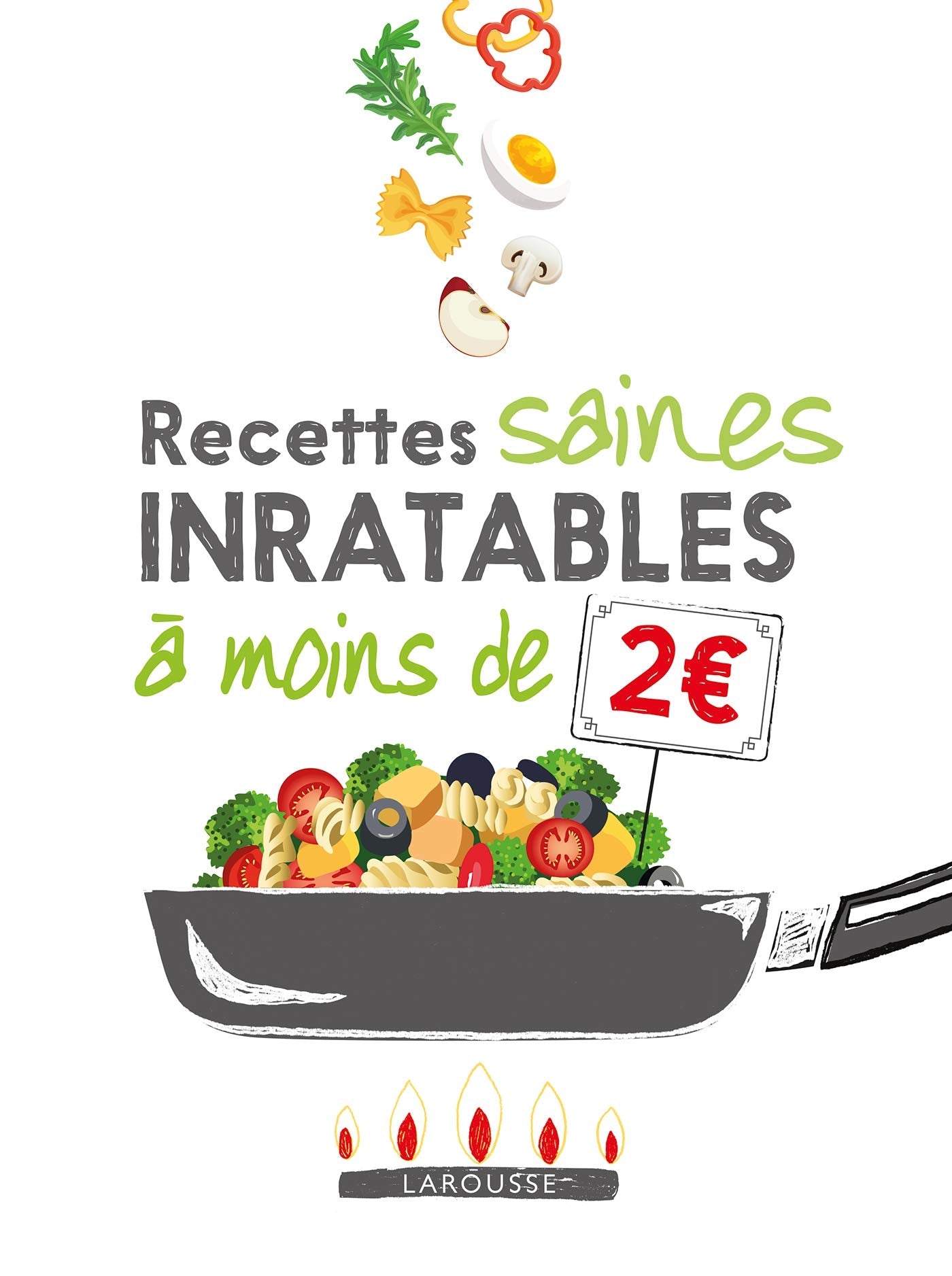 Recettes saines inratables à moins de 2 euros ! book