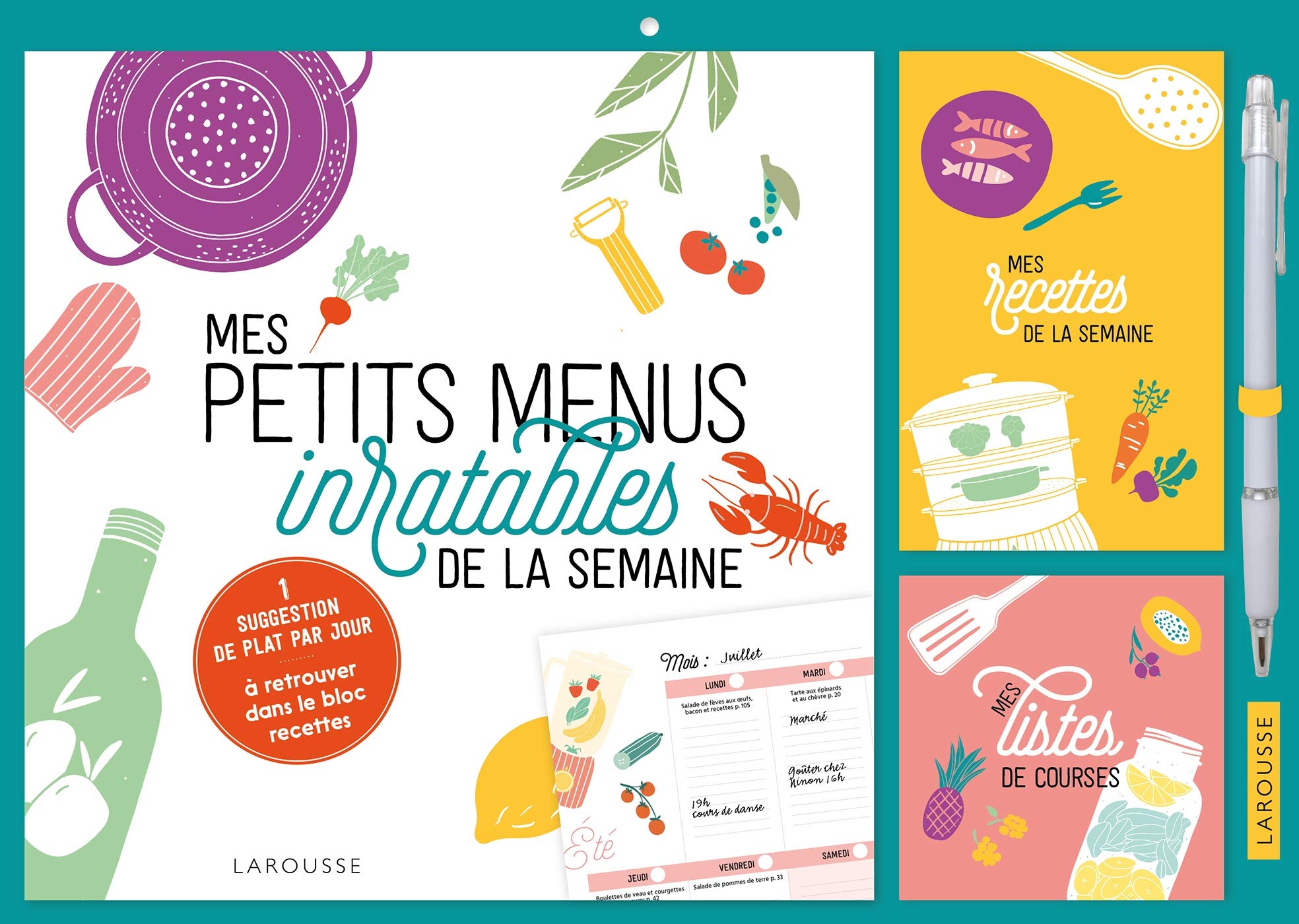 Mes petits menus inratables de la semaine: Avec 1 criterium Leisure, Home & Garden