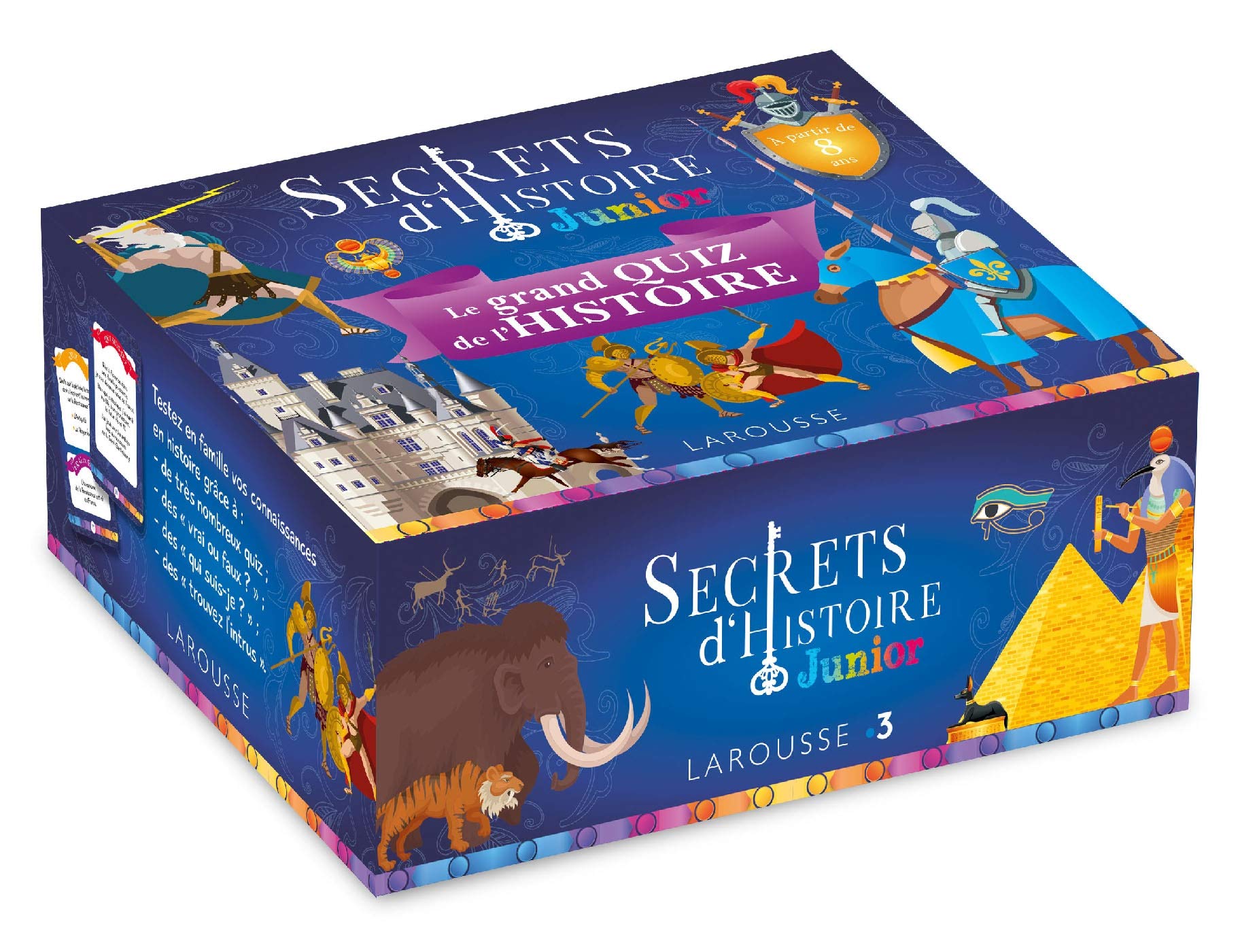 SECRETS d'HISTOIRE junior - le SUPER QUIZ 100 % famille book