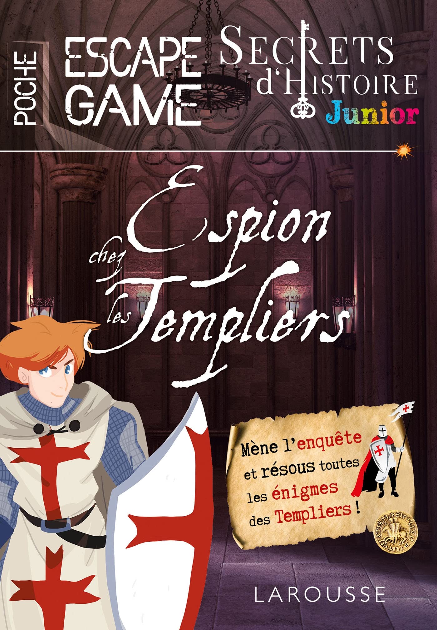 Secrets d'histoire junior - Espion chez les templiers book