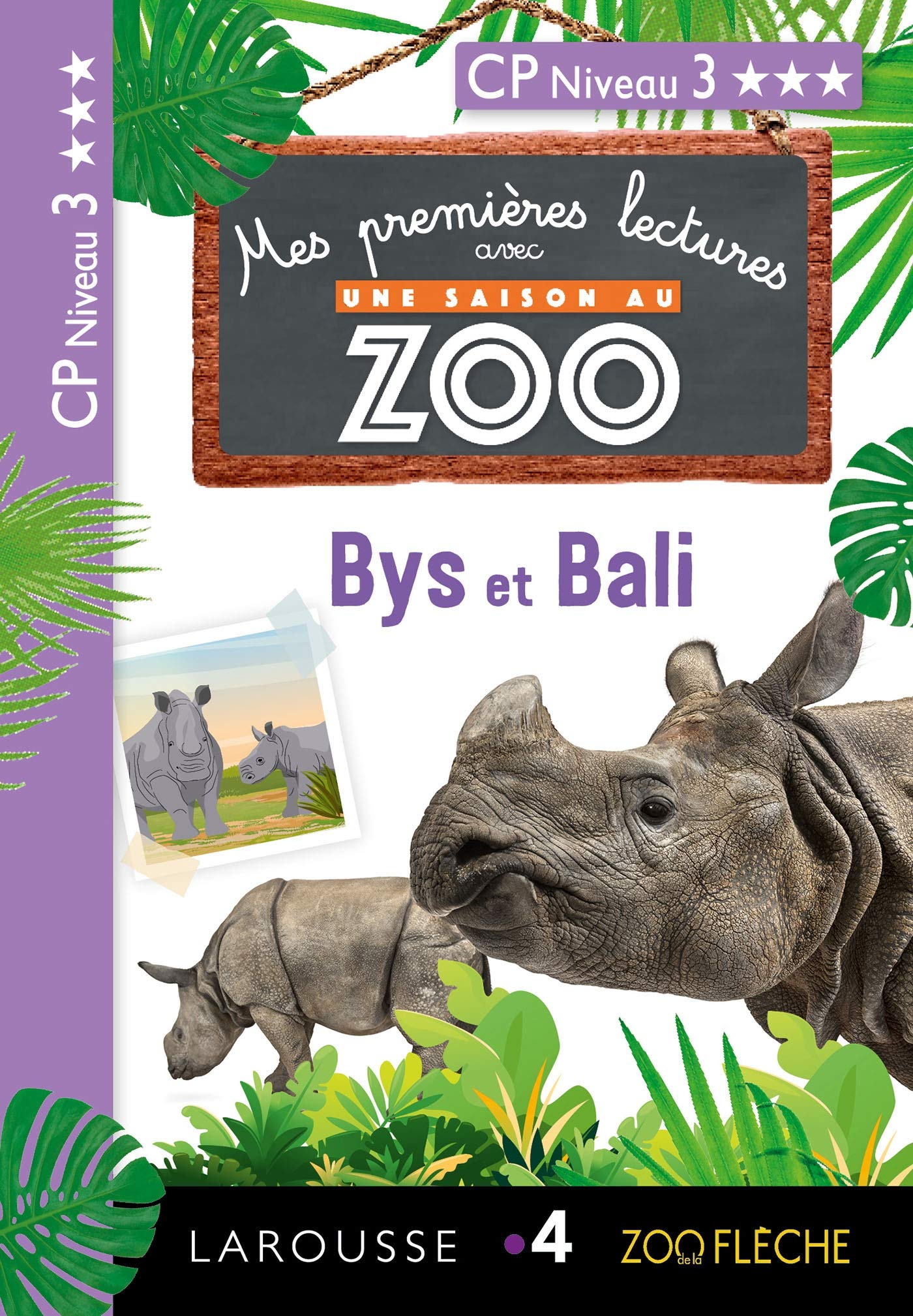 Mes premières lectures Une SAISON au ZOO - CP niveau 3 - Bys et Bali book