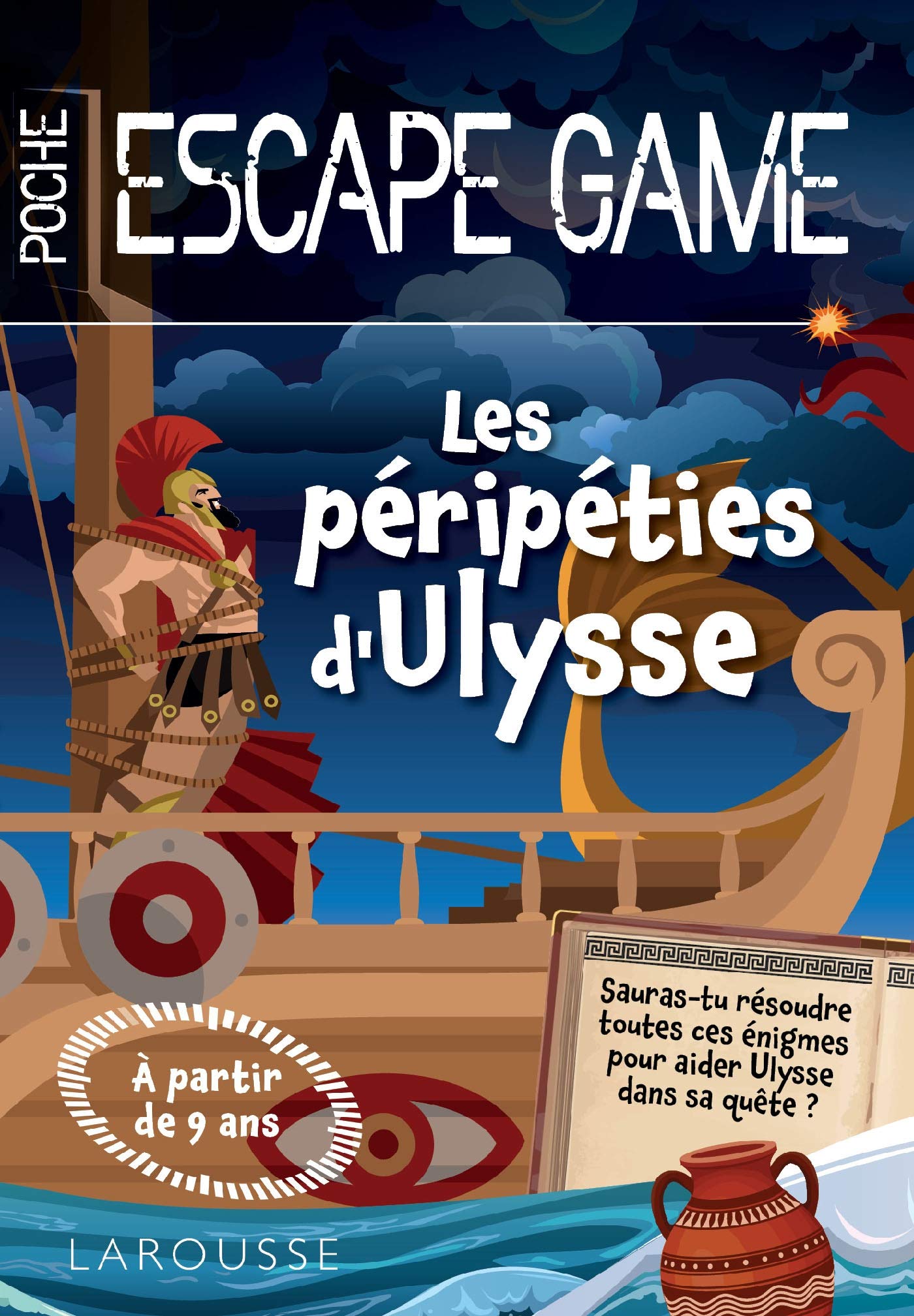 Escape de game de poche Junior - Les péripéties d'Ulysse book