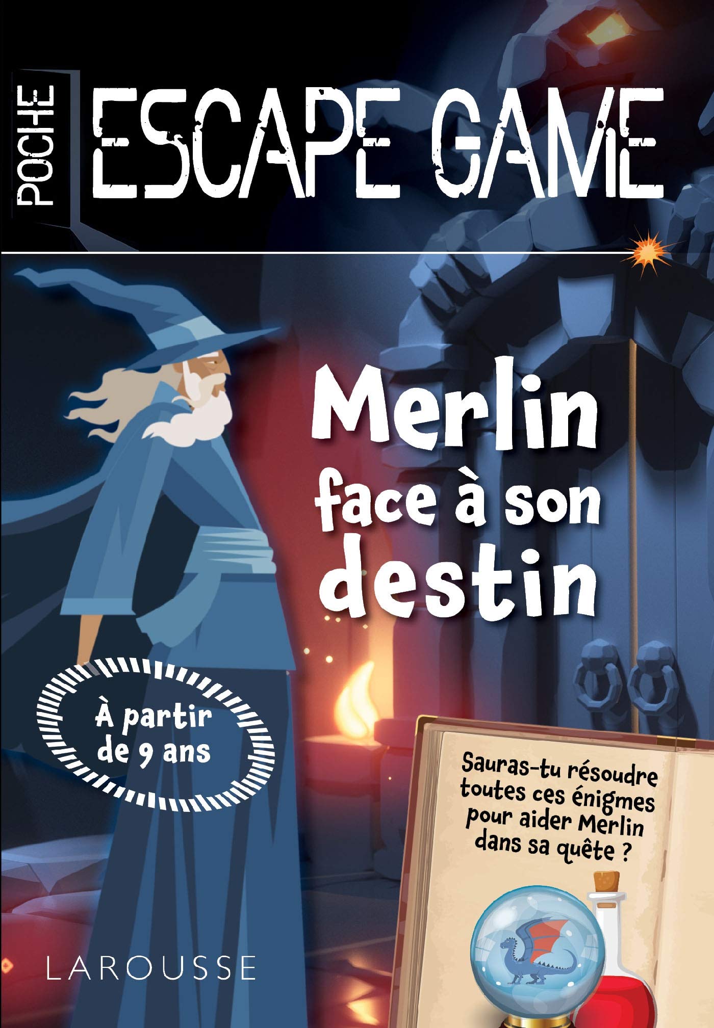 Escape de game de poche Junior - Merlin face à son destin book