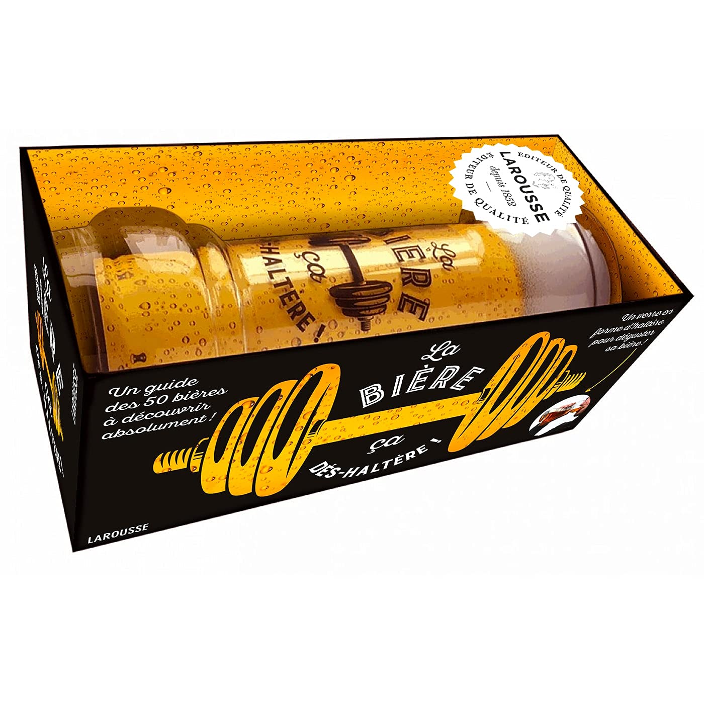 La bière, ça des-haltère book