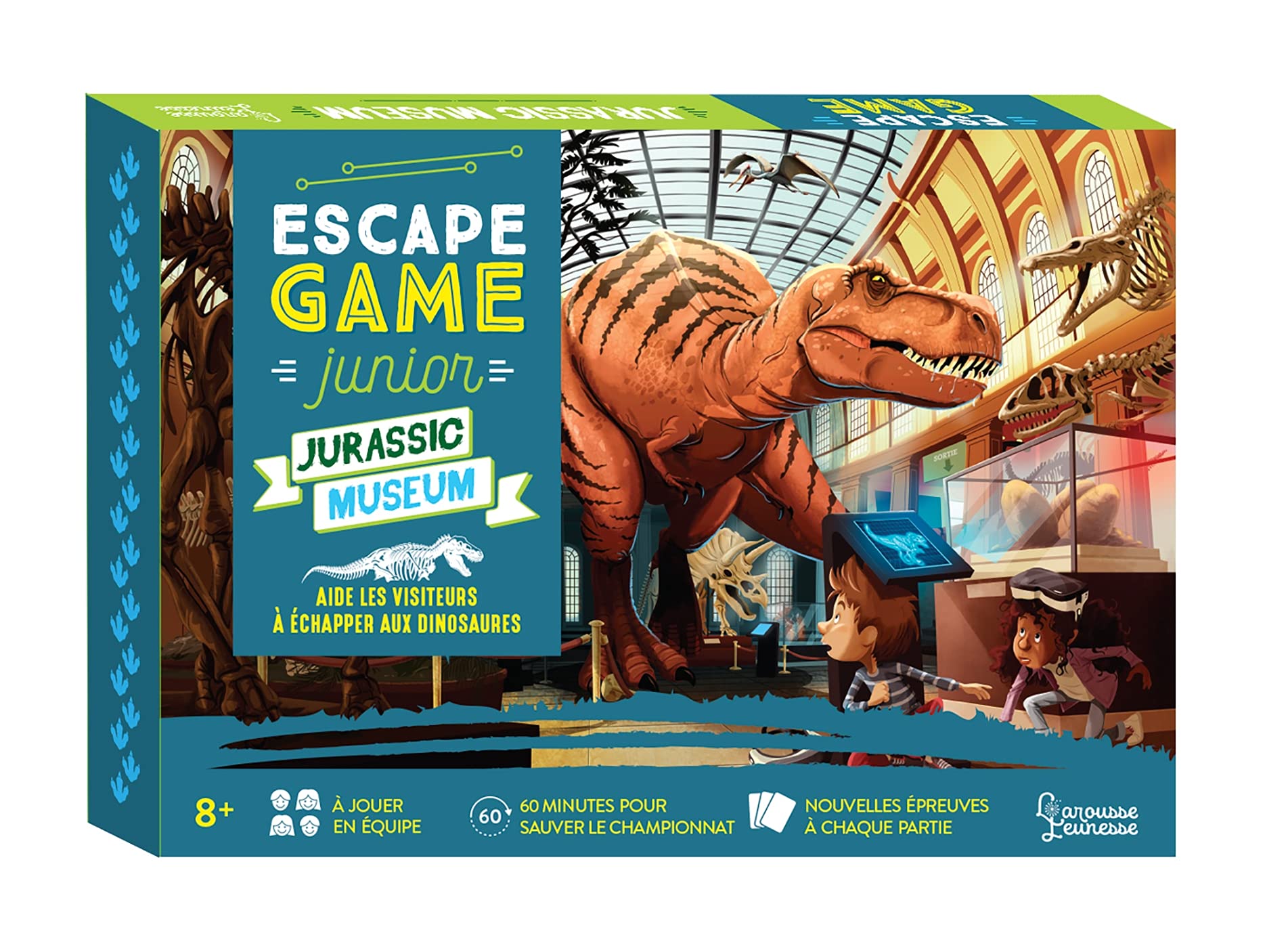 Escape Game Junior - Aide les visiteurs à échapper aux dinosaures Non-fiction