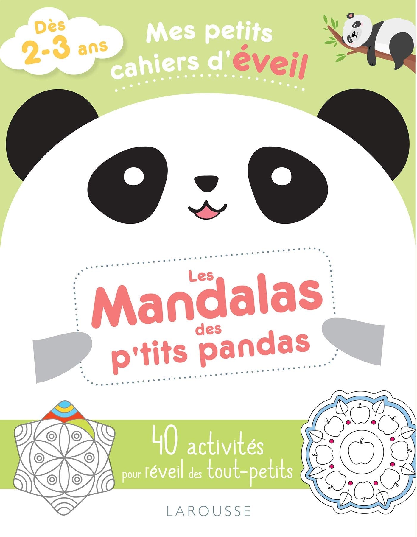 Mes petits cahiers d'éveil - Les mandalas des p'tits pandas book
