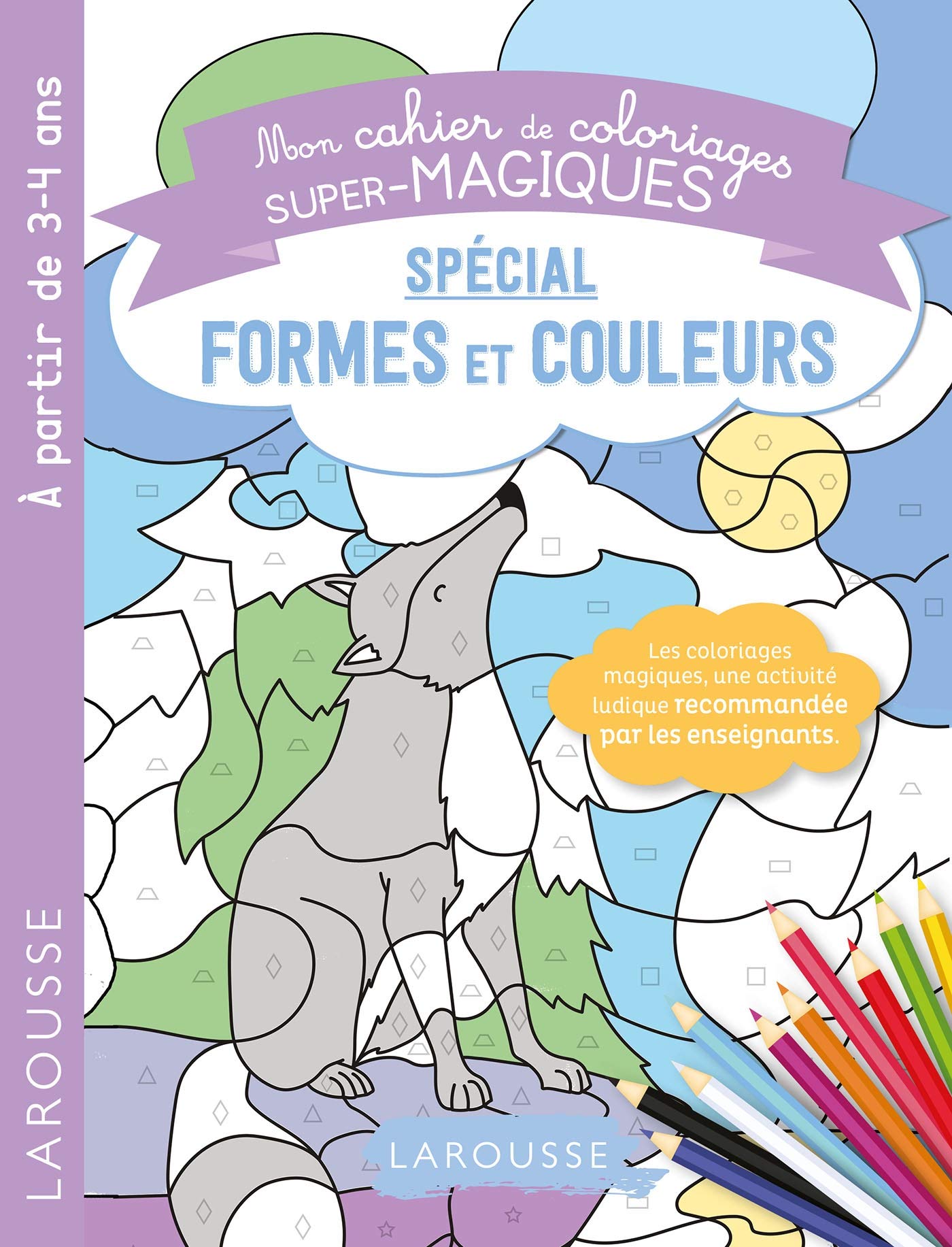 Coloriages magiques formes et couleurs book