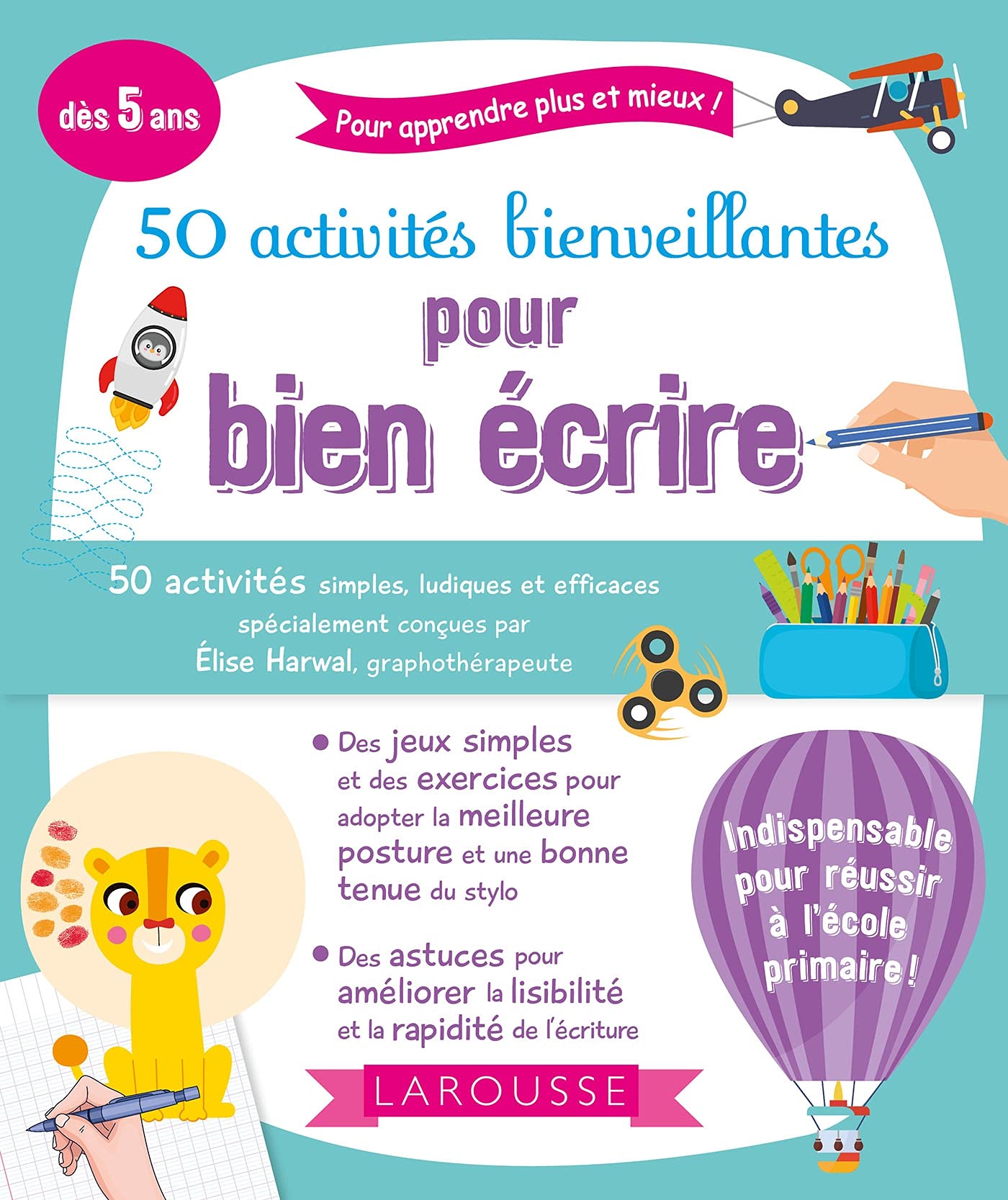 50 activités bienveillantes pour bien écrire book