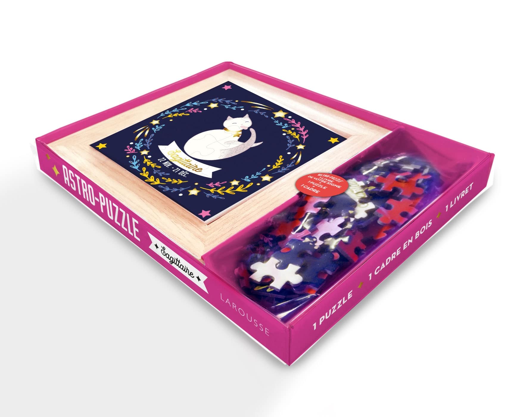 Astro-puzzle - Sagittaire: Avec le livre de votre signe, 1 puzzle et 1 cadre Leisure, Home & Garden