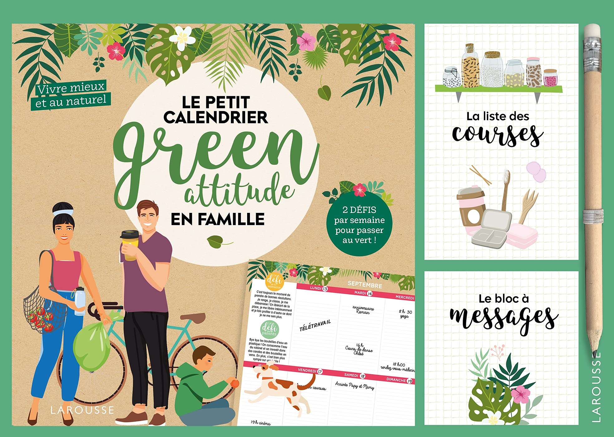 Bloc de la green attitude en famille 2022: Vivre mieux et au naturel (2021) book