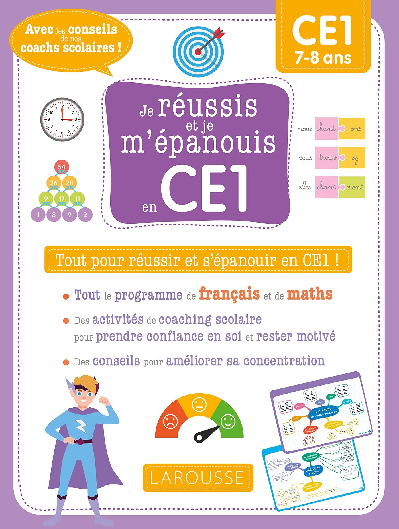 Je réussis et je m'épanouis en CE1 book