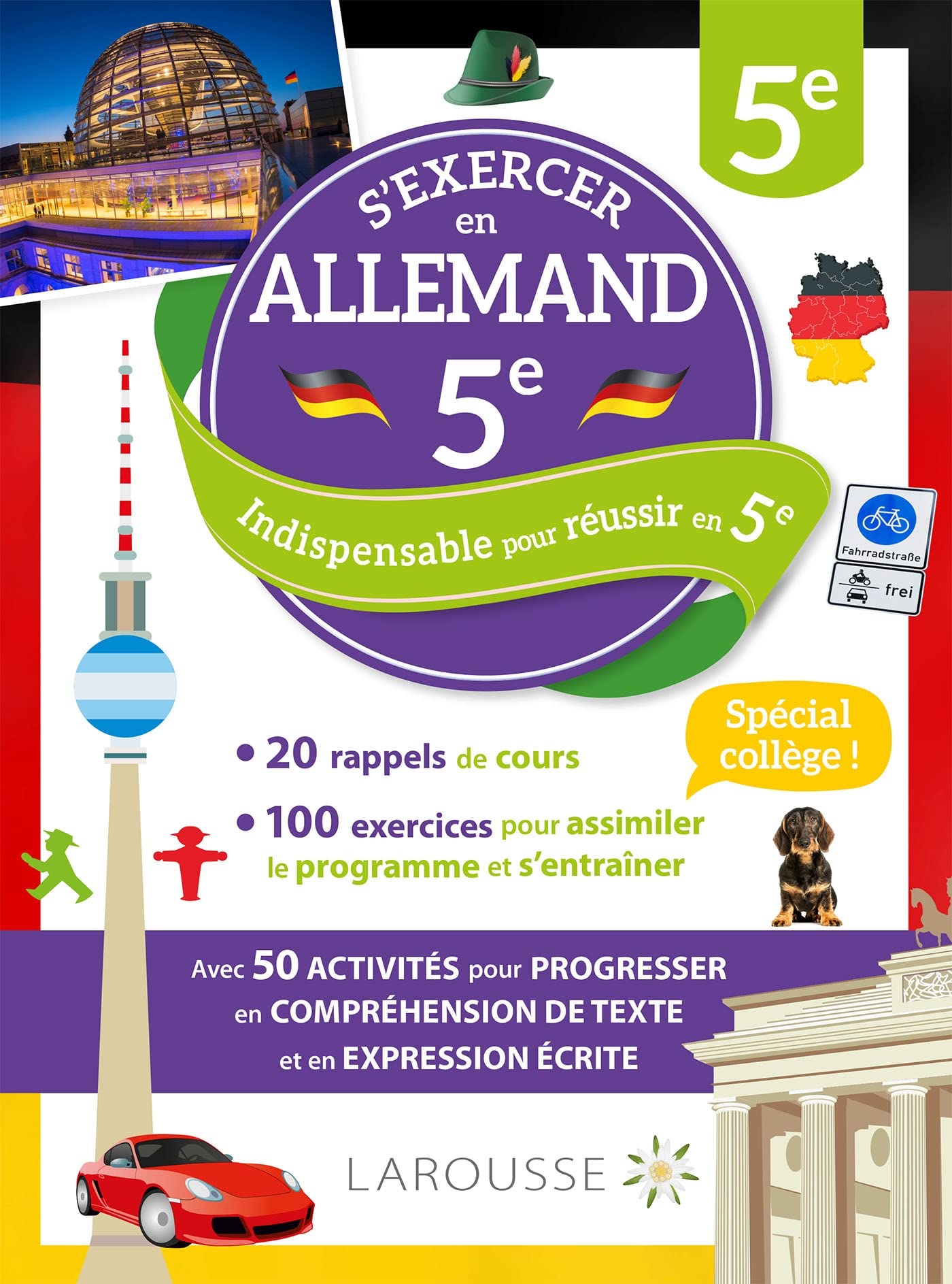 Cahier Larousse Allemand 5e book