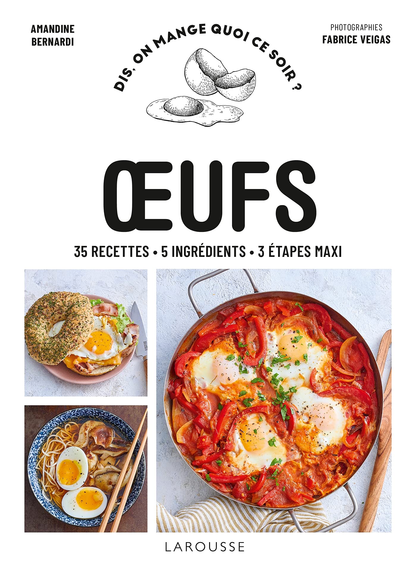 Oeufs: 35 recettes, 5 ingrédients, 3 étapes maxi Leisure, Home & Garden