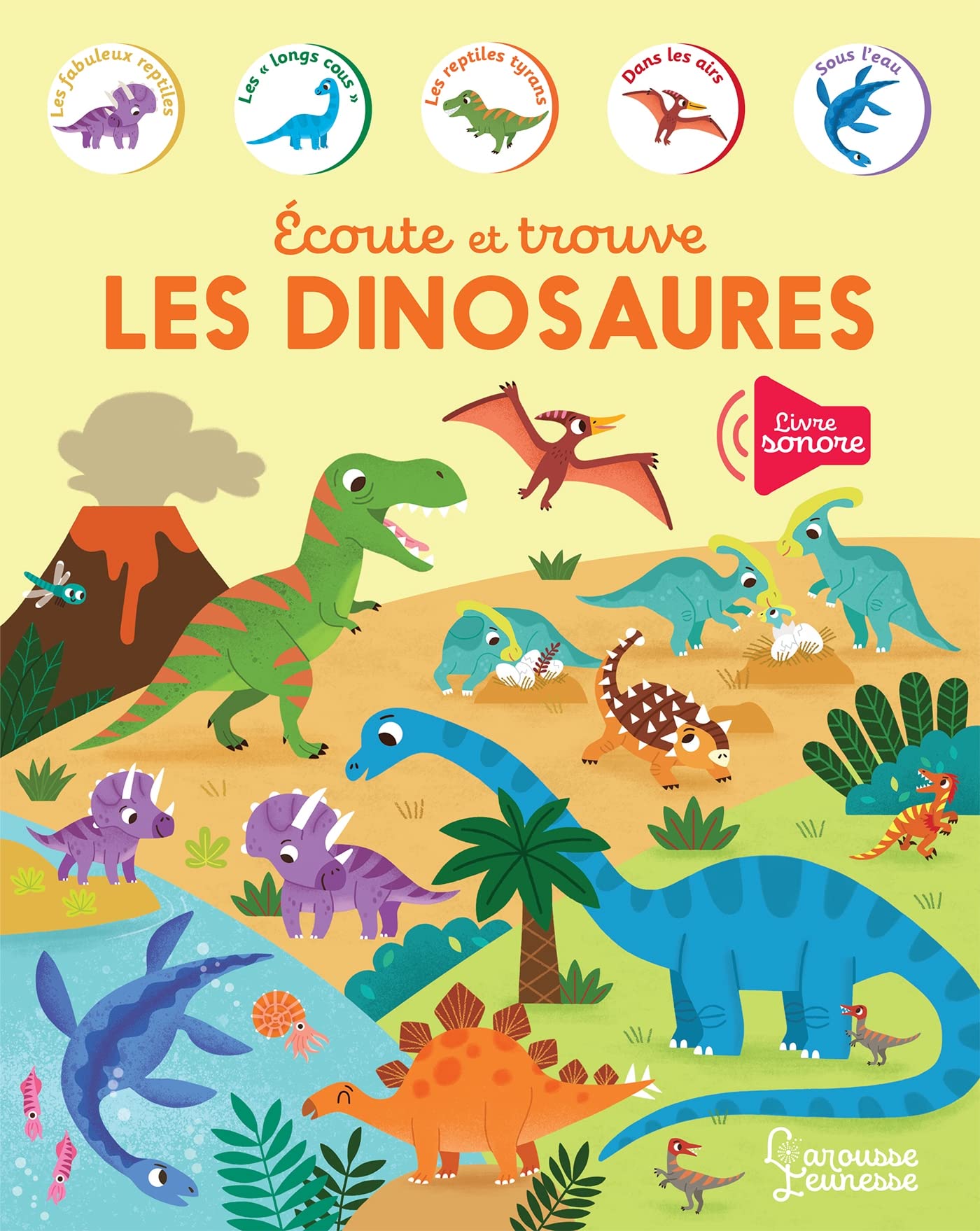 Ecoute et trouve - Les dinosaures Tiptoi & Games