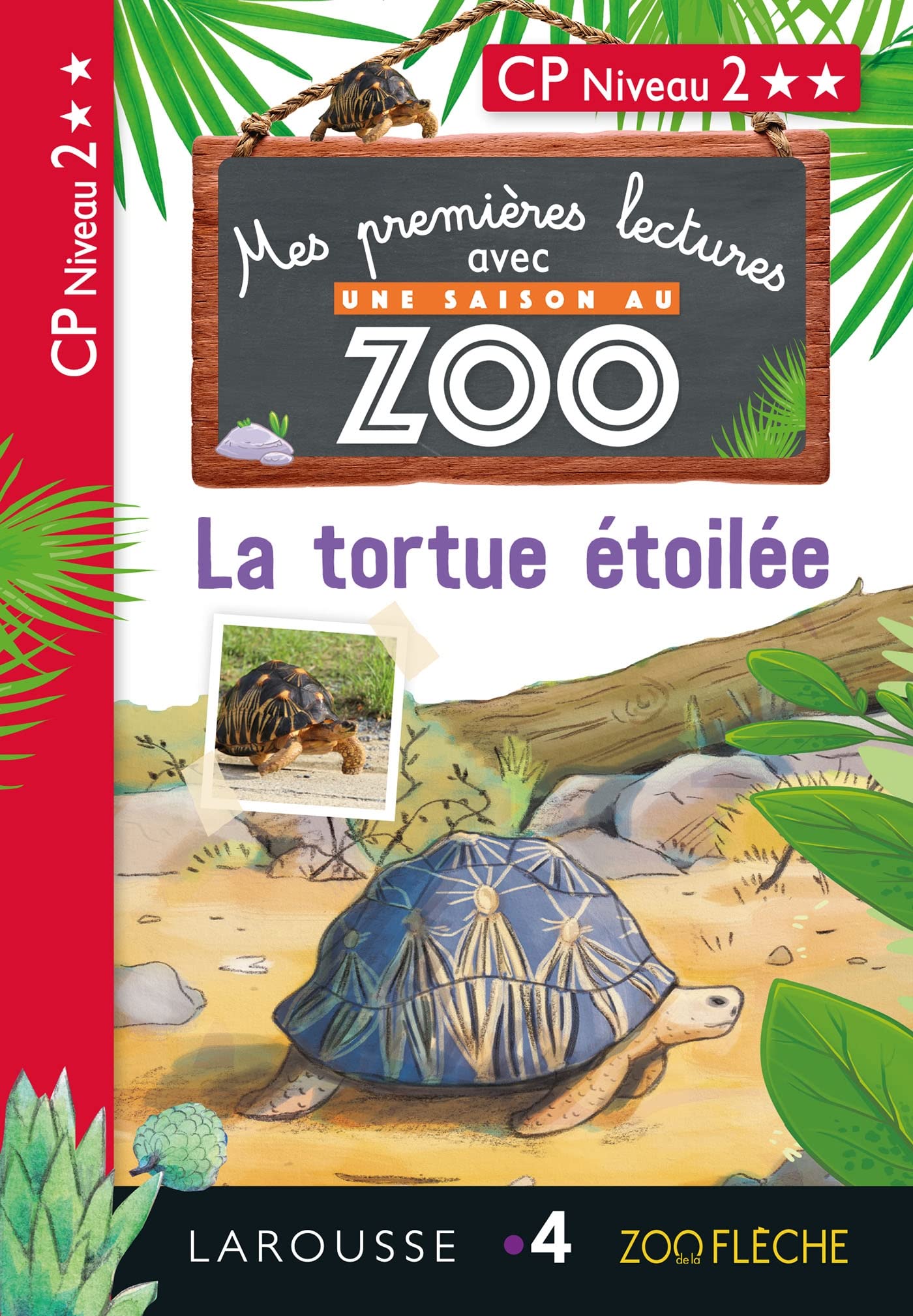 Premières Lectures Une SAISON au ZOO - La tortue étoilée CP: CP niveau 3 Non-fiction