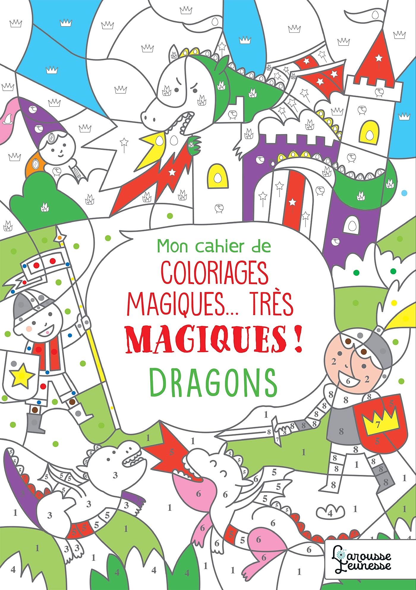 Coloriages magiques très magiques, Dragons book