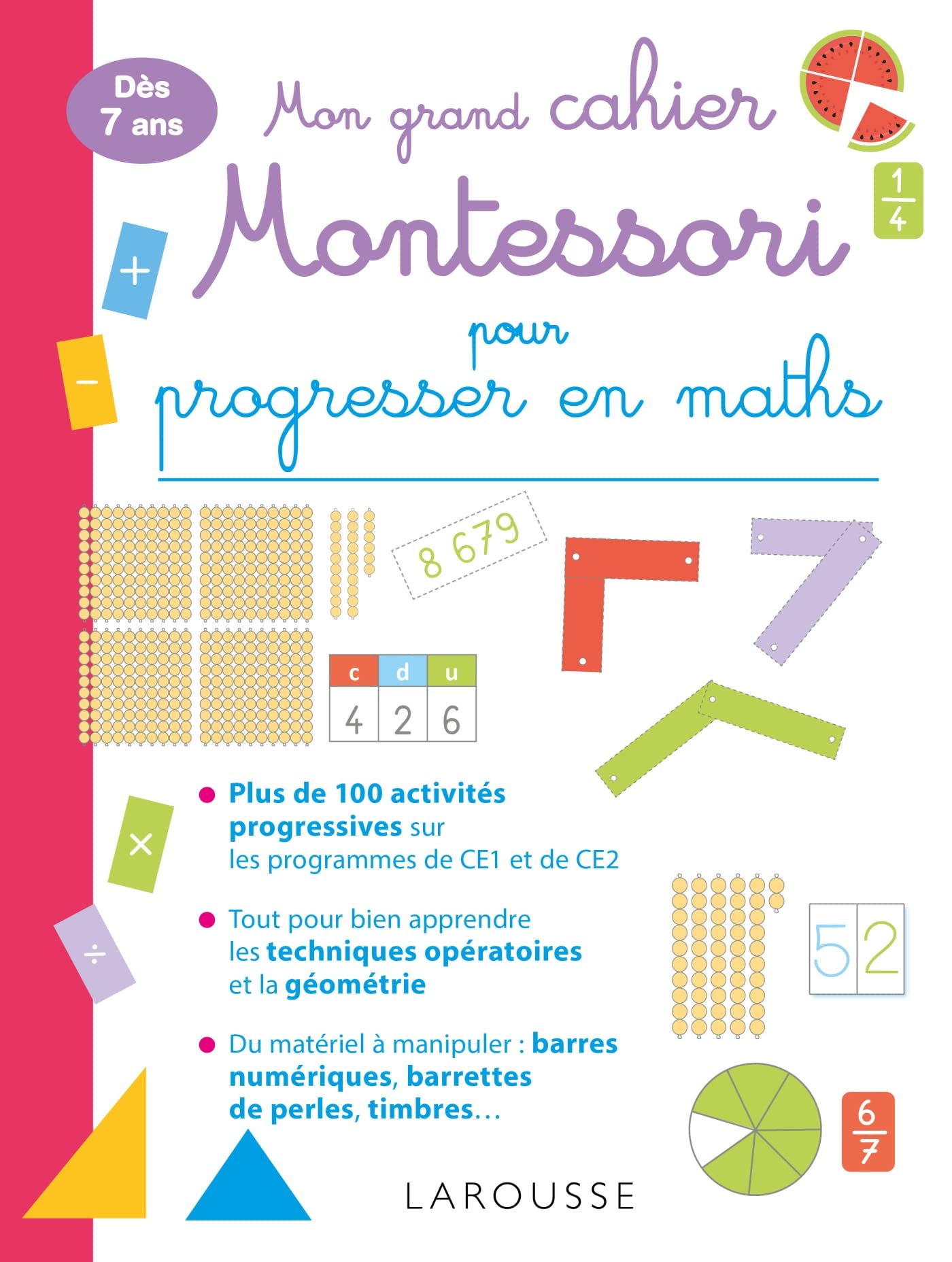 Mon grand cahier MONTESSORI pour progresser en MATHS book