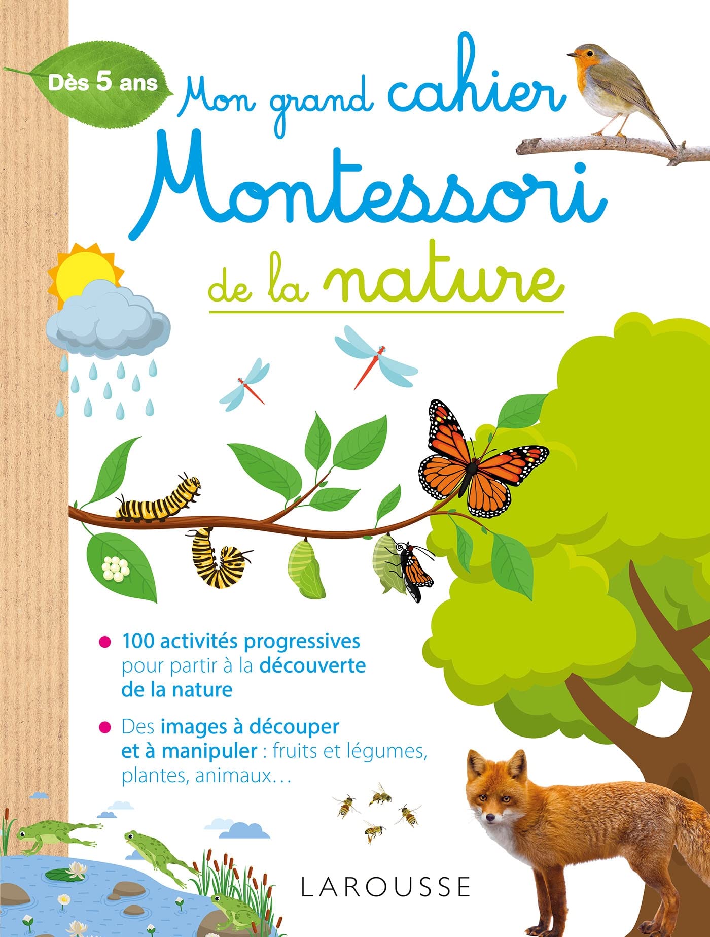 Mon grand cahier Montessori de la nature book